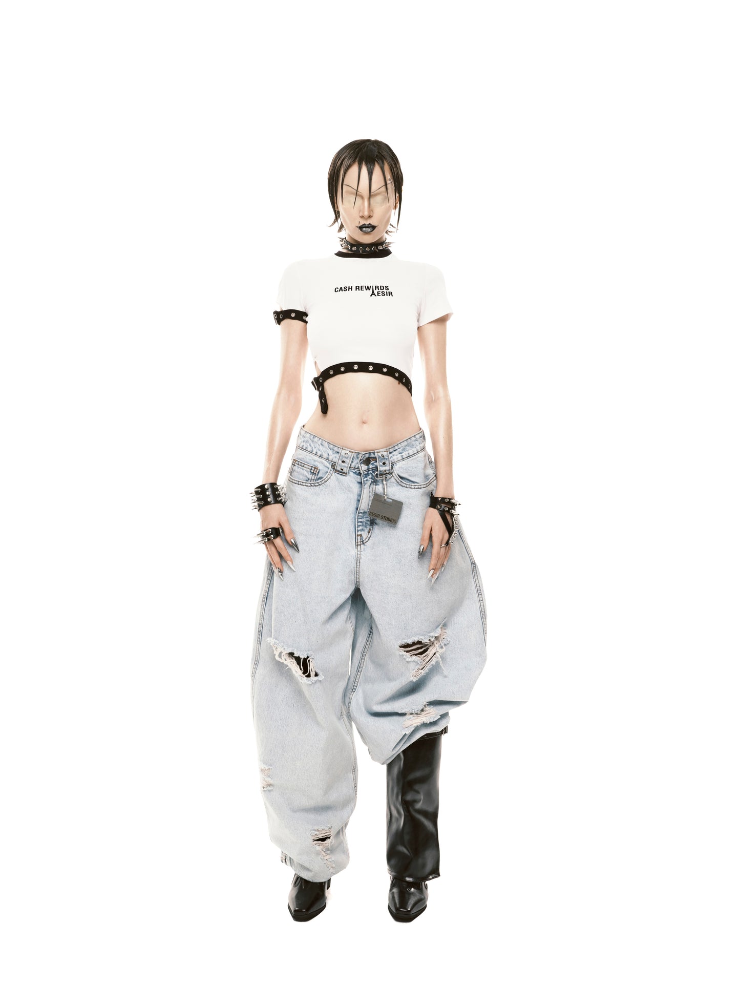 ssss-unisex-blue-distressed-balloon-jeans aesir astoud