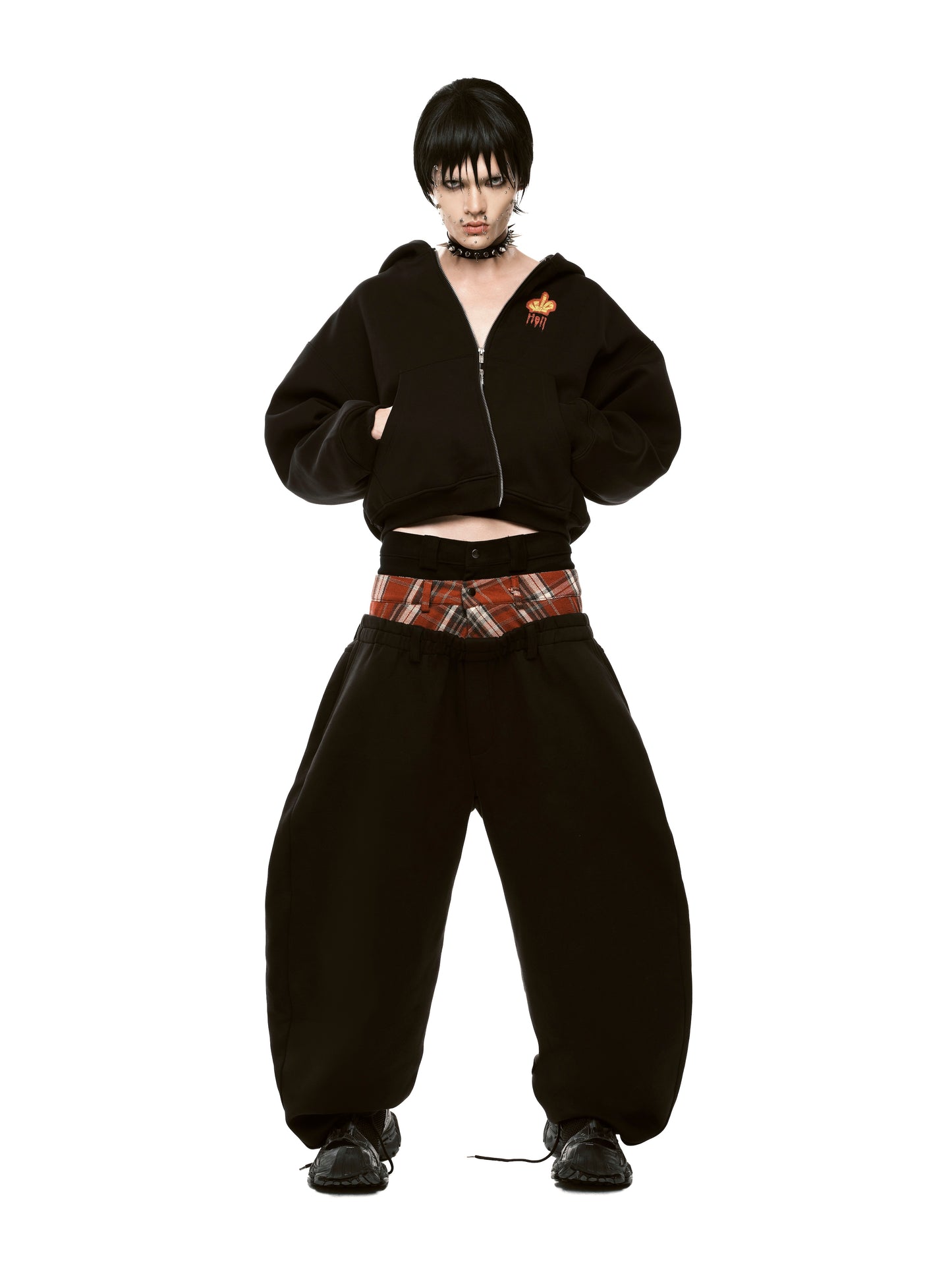 ssss-unisex-black-clyde-triple-waisted-jogger aesir astoud