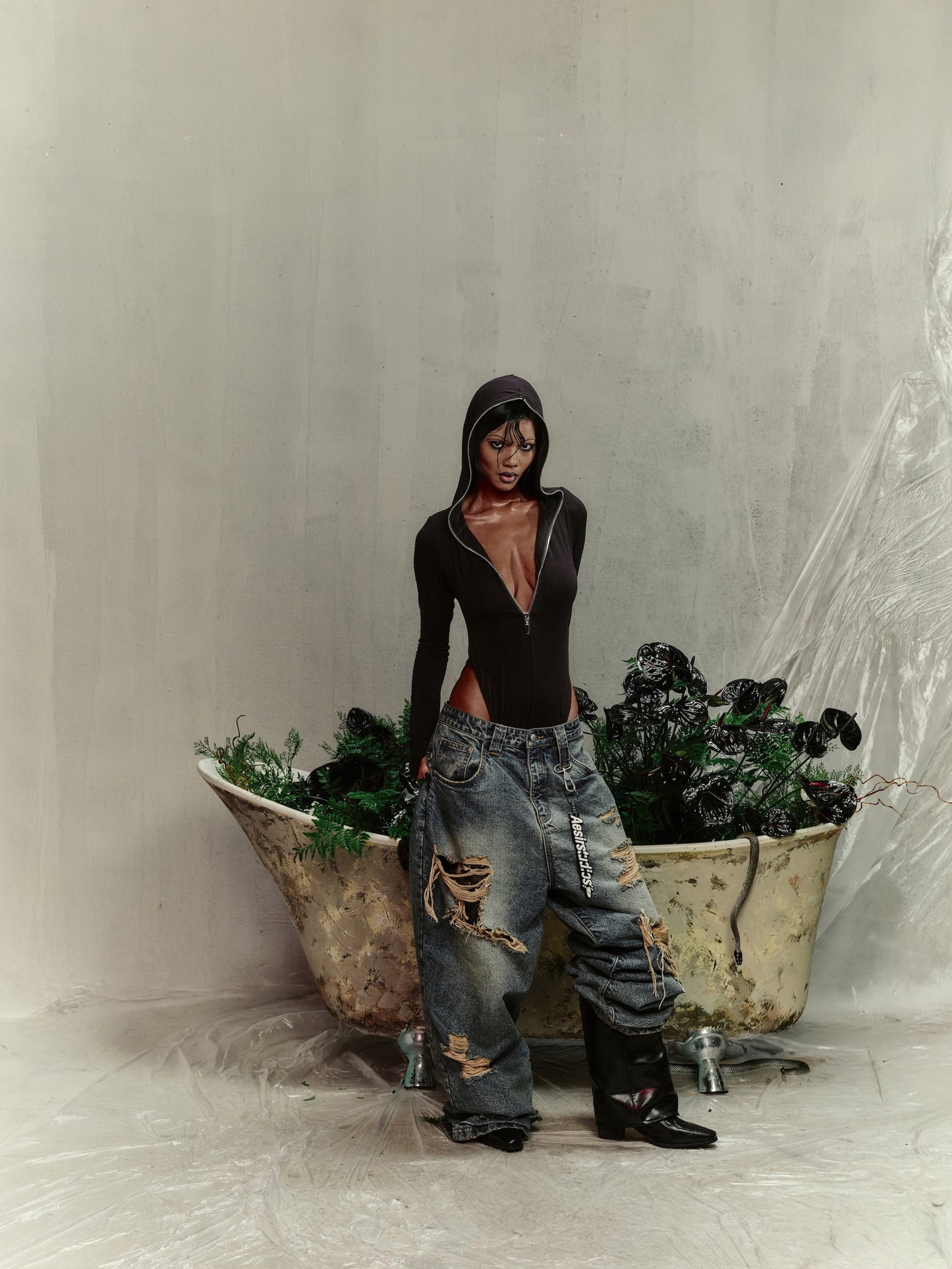phase-camo-denim-pants aesir astoud