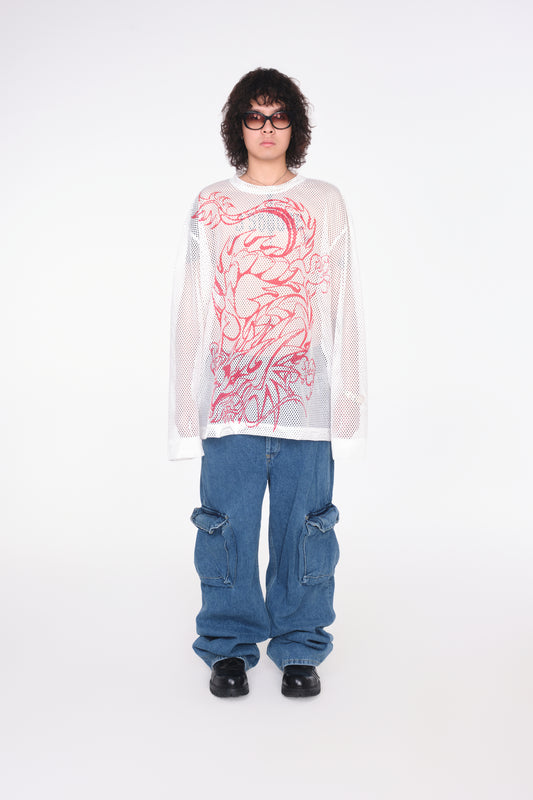 AFTERPARTY WHITE DRAGON JERSEY