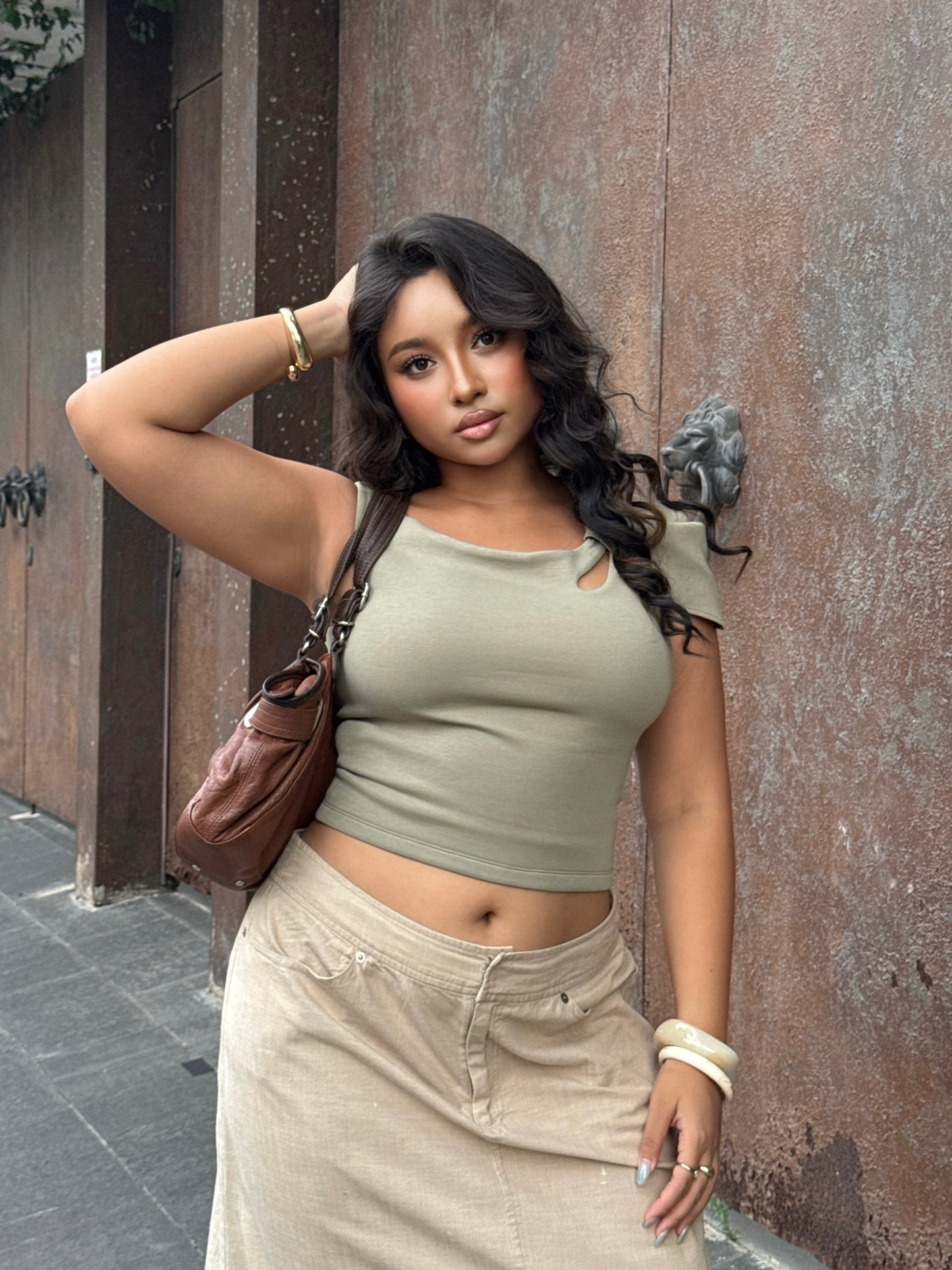 Moss Green Vấn Vương Shirt