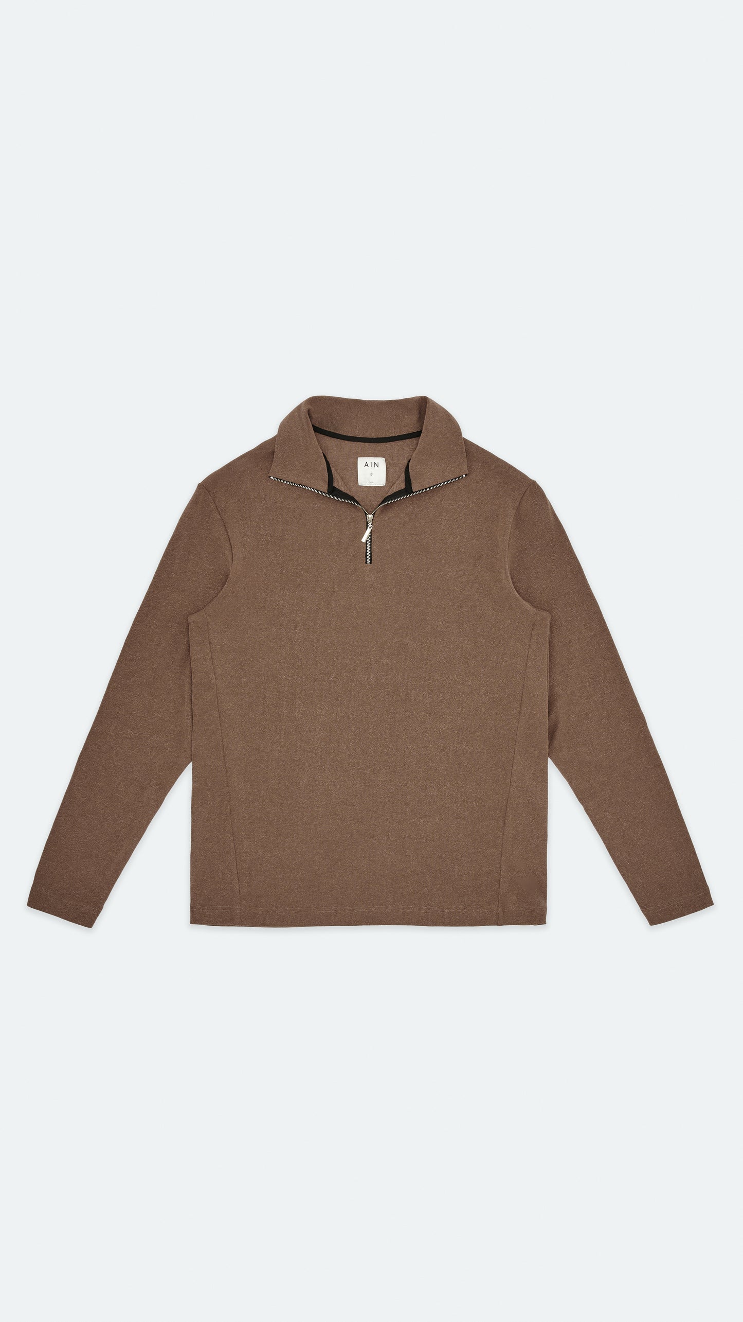 Brown Nain Zip Top AIN Astoud