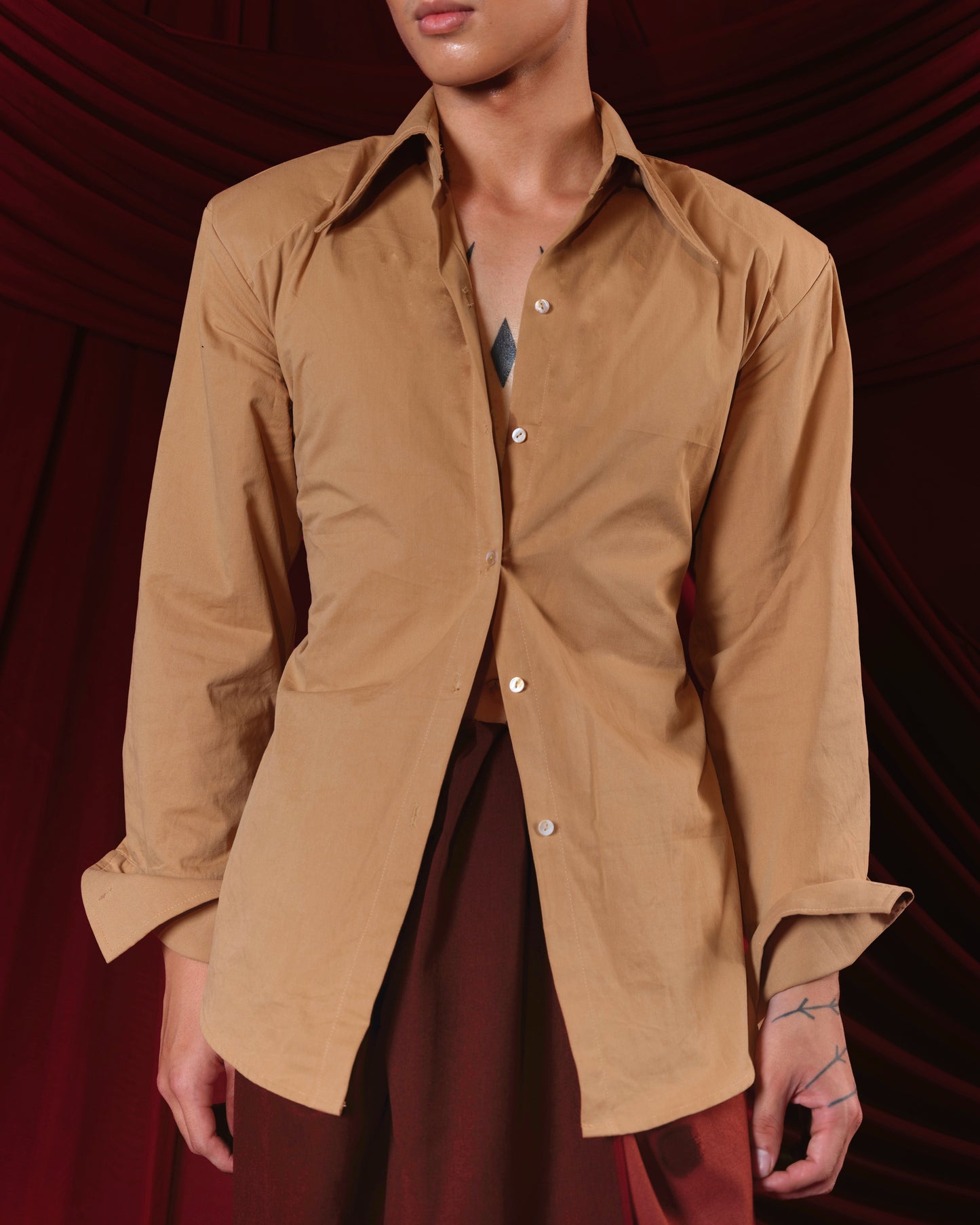 buff-color-dat-set-cotton-shirt an heritage astoud