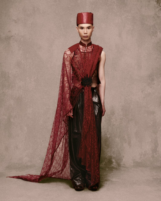 Xóm Đạo Lace Cape AN HERITAGE ASTOUD