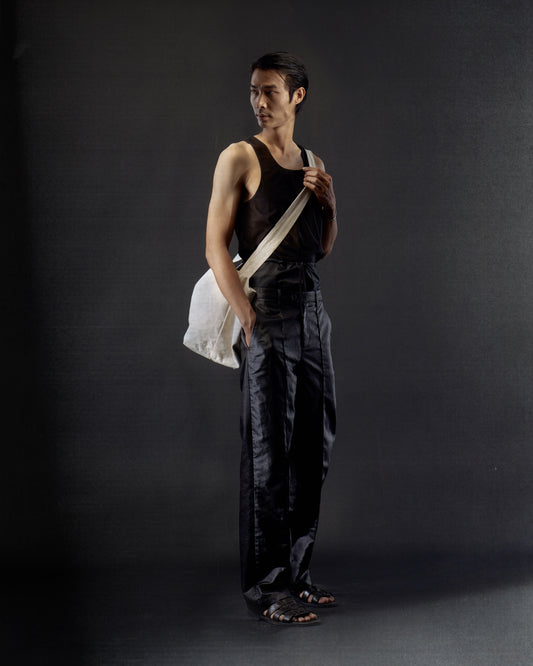 taffeta-waistband-pants kimtr astoud