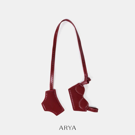 Charme de bikini rouge