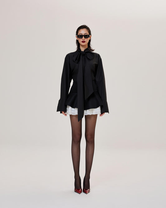 blooming-skirt-black astoud caostu