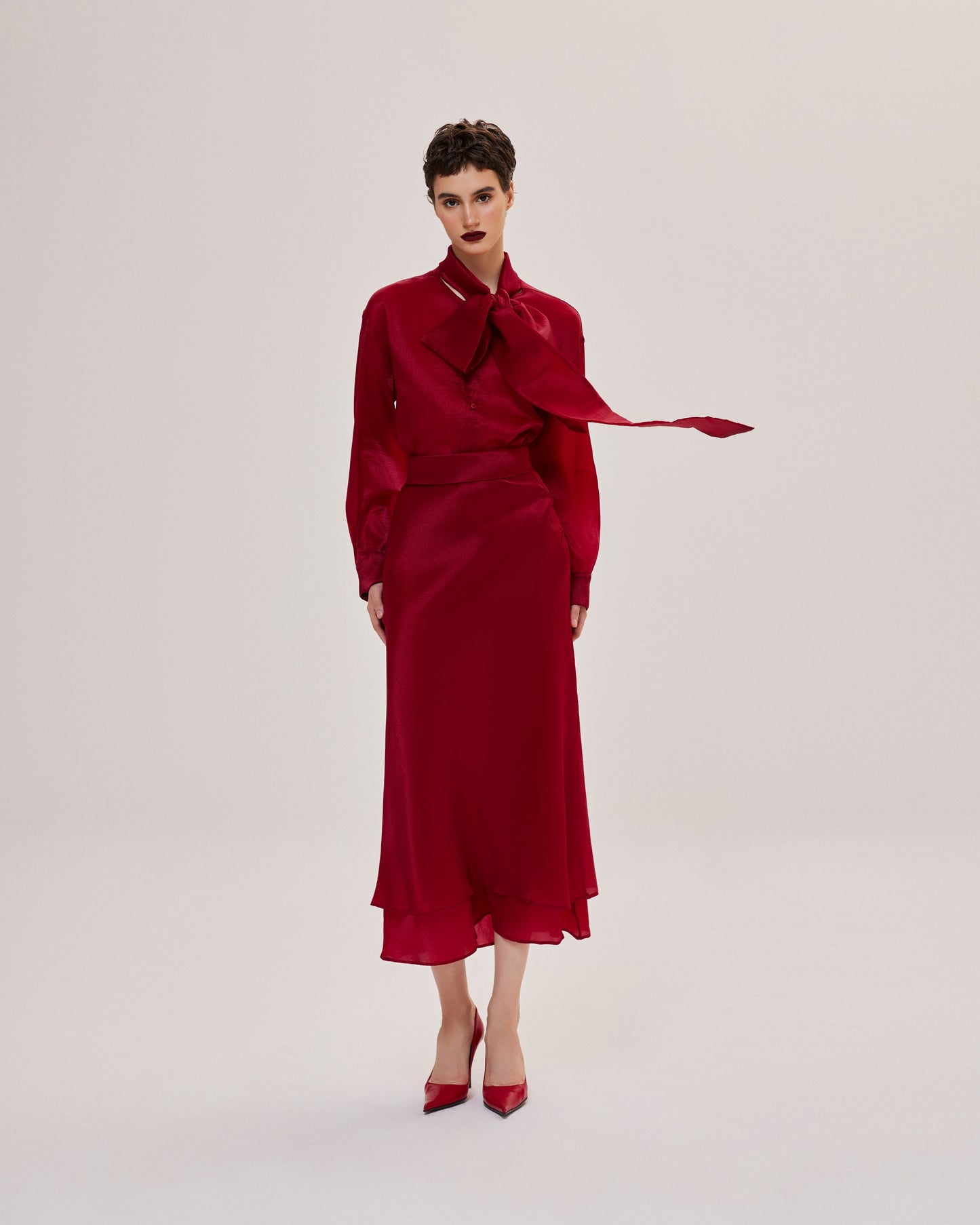 bow-tie-shirt-red astoud caostu