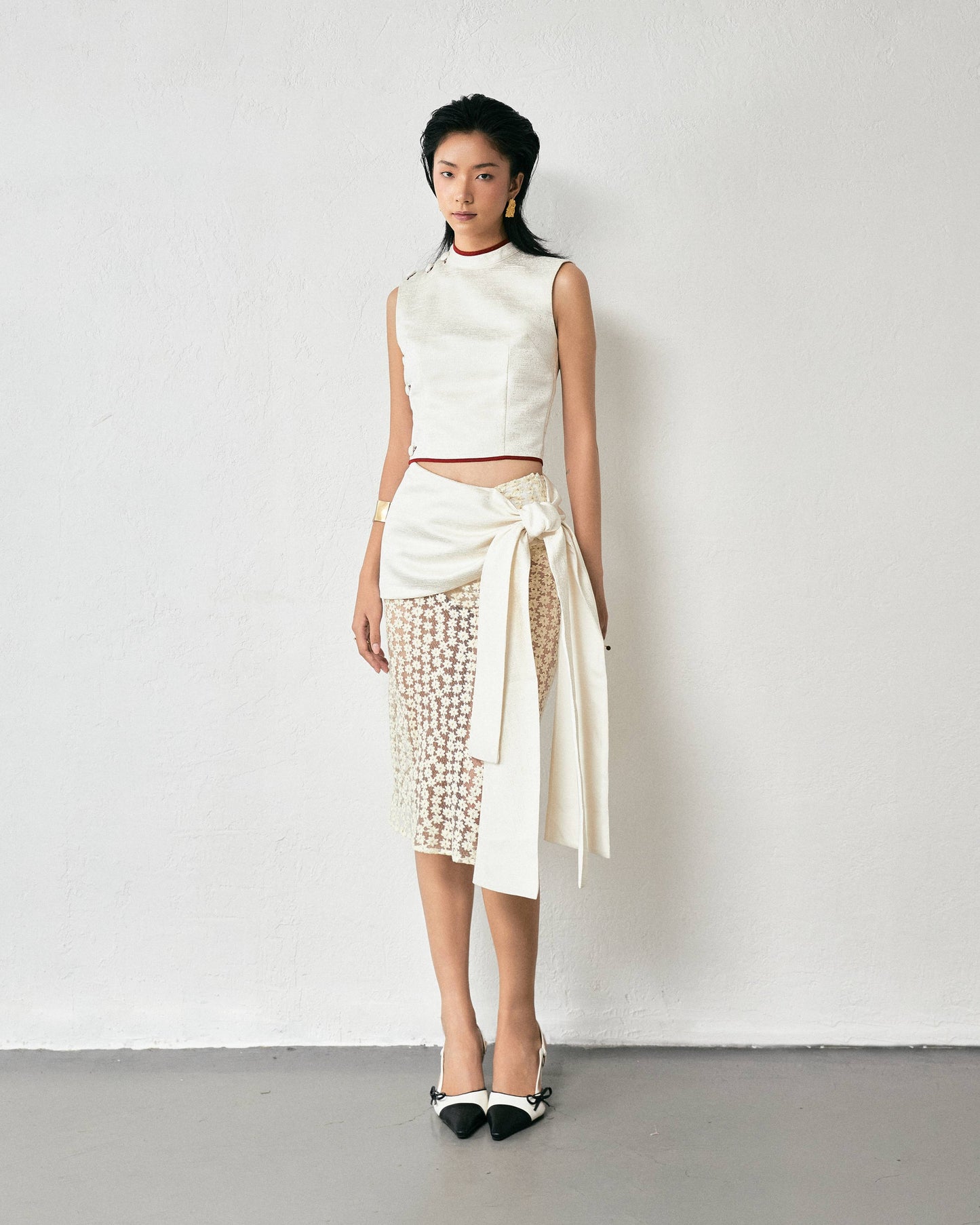 bow-wrap-skirt thome astoud