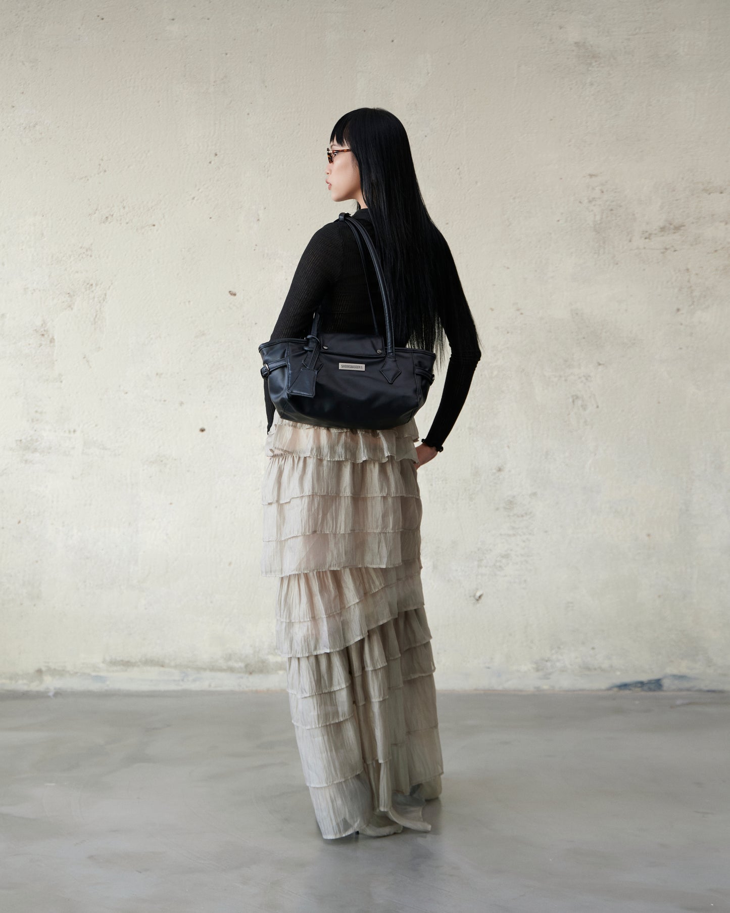 Black SGS Elegant Bag /Small/ SAIGON SWAGGER astoud