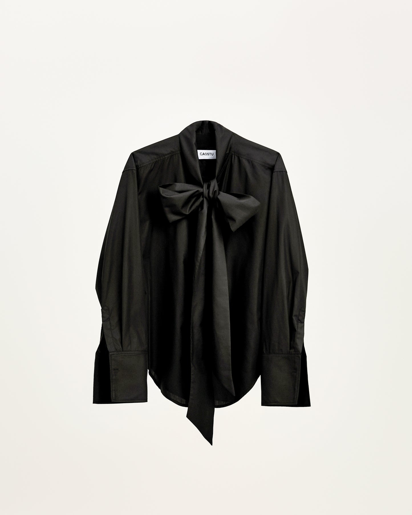 bow-tie-shirt-black astoud caostu