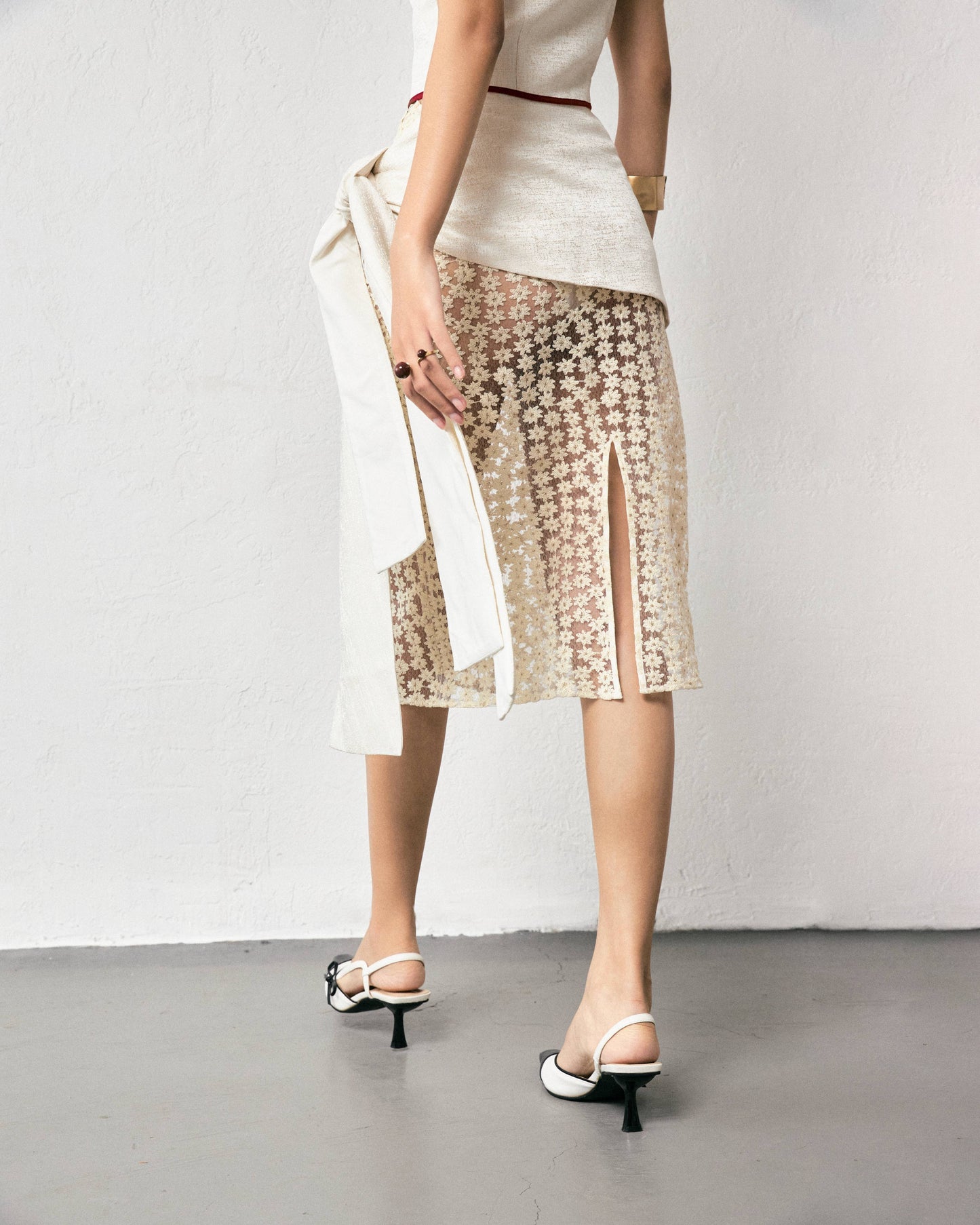 bow-wrap-skirt thome astoud