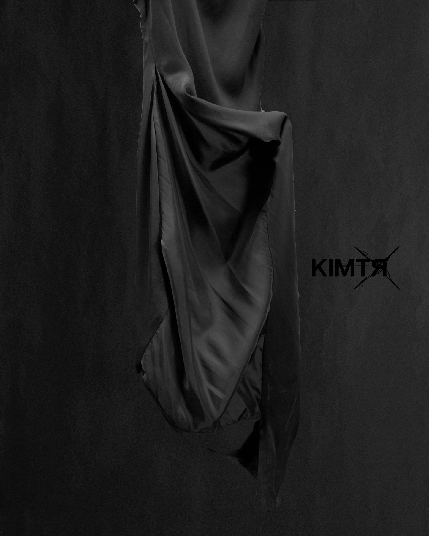black-plum-rutched-silk-dress kimtr astoud