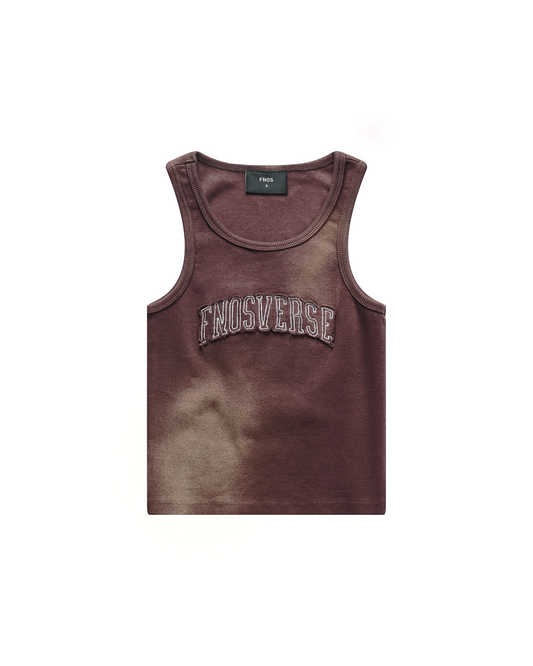 Twf3 - "Fnosverse" Tank Top Wash - Cherry