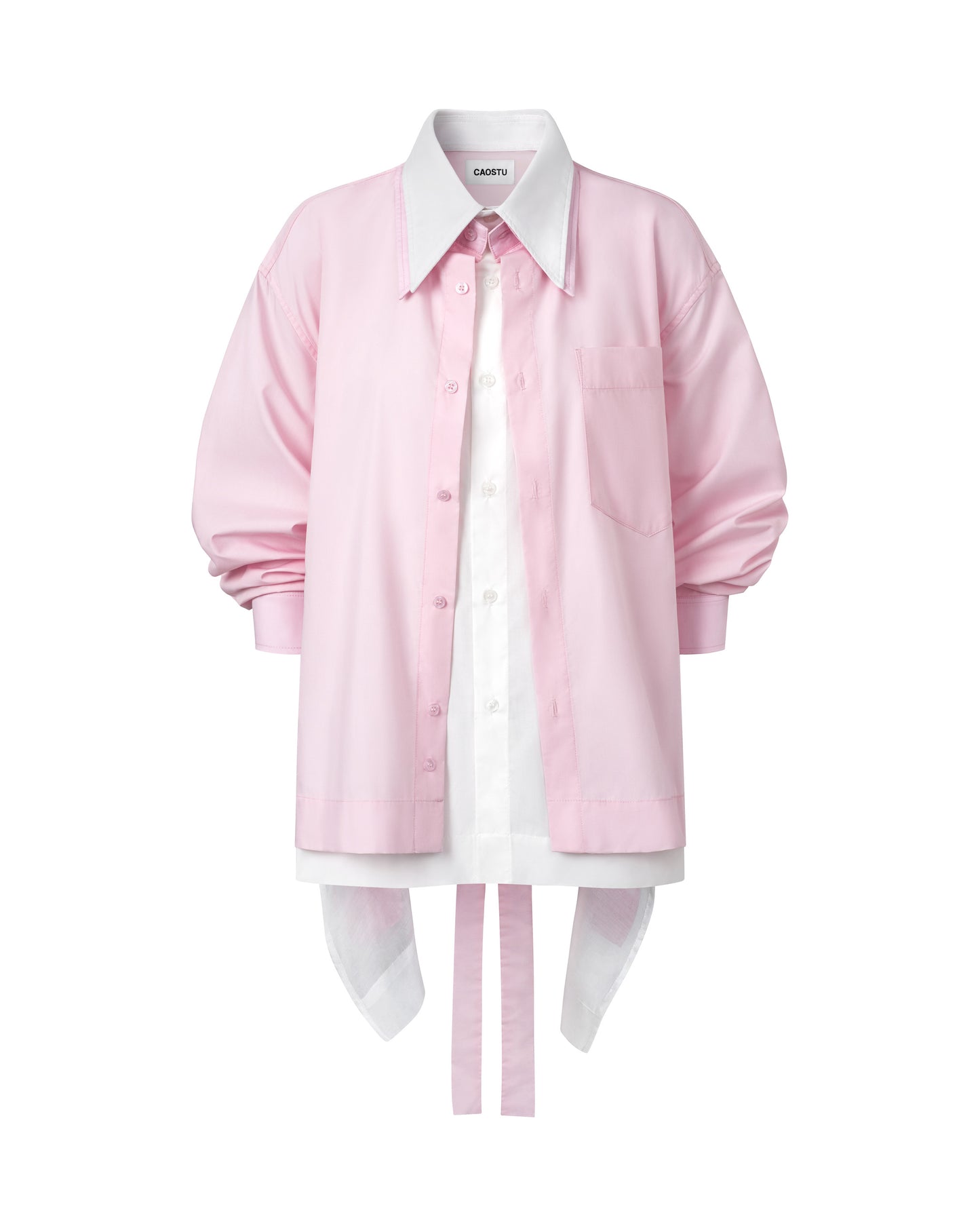 Flirty Double-Layer Shirt