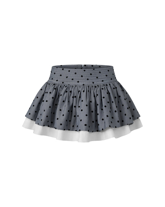 Jupe blanche superposée