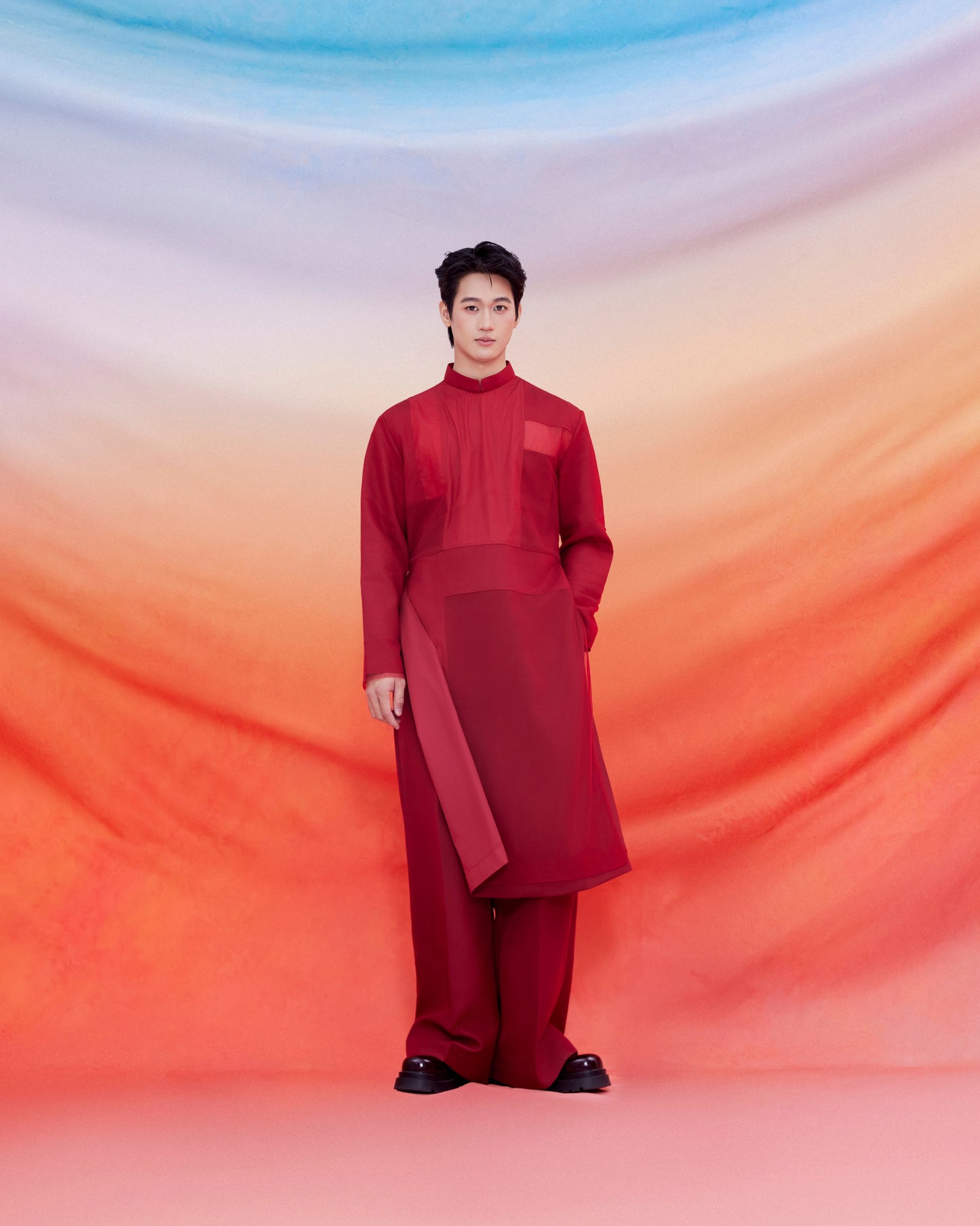 Jupe blanche superposée