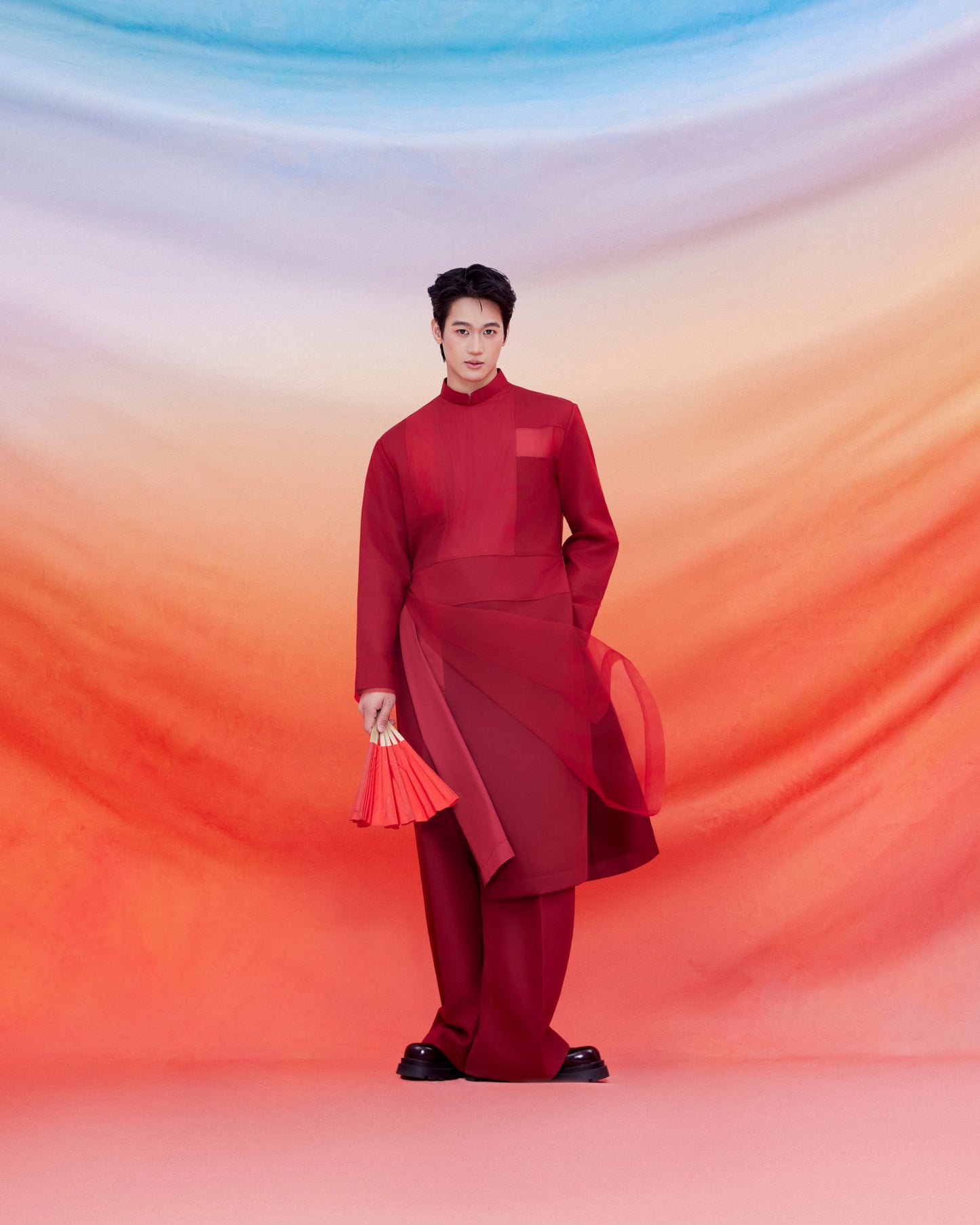 Jupe blanche superposée