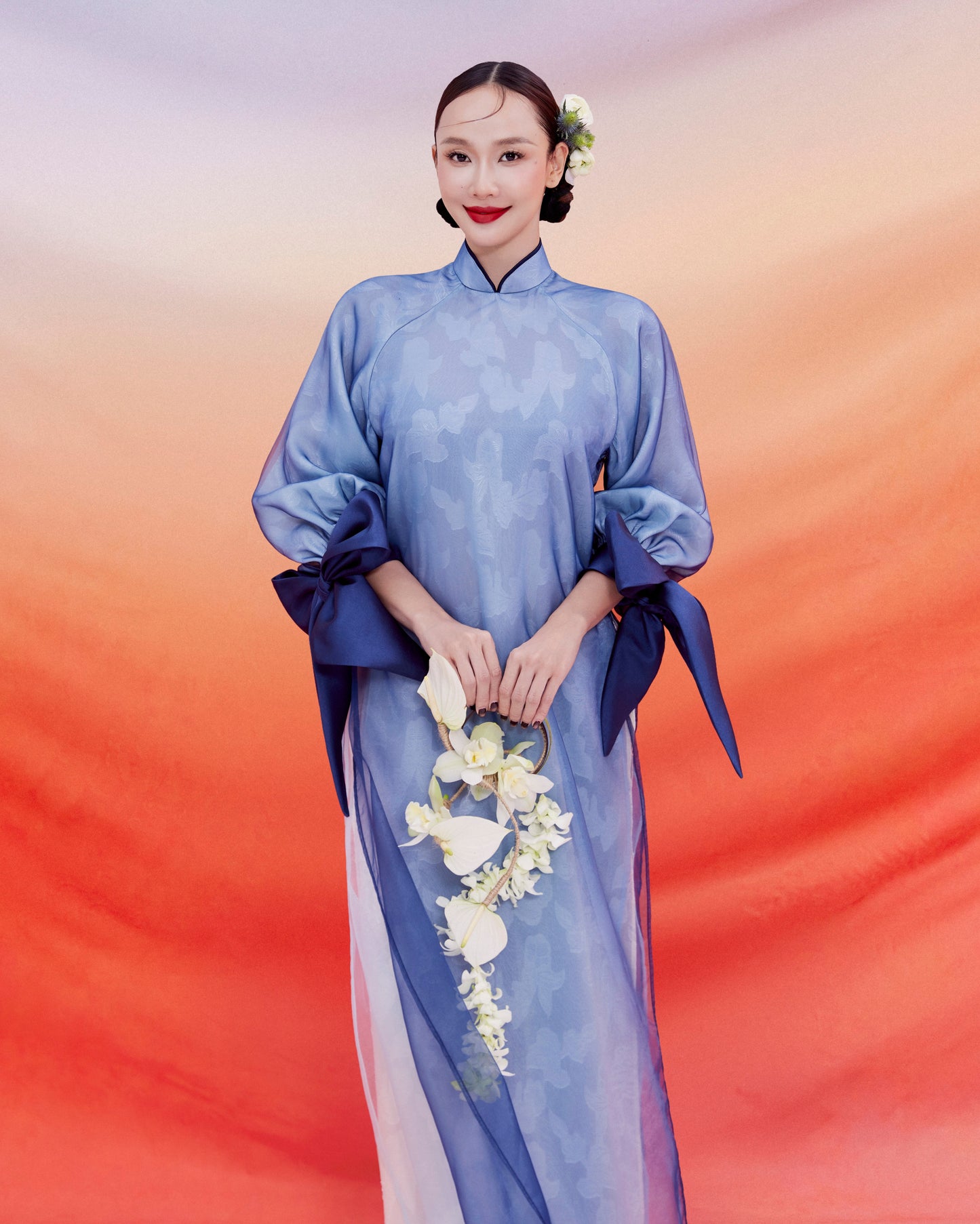 Jupe blanche superposée