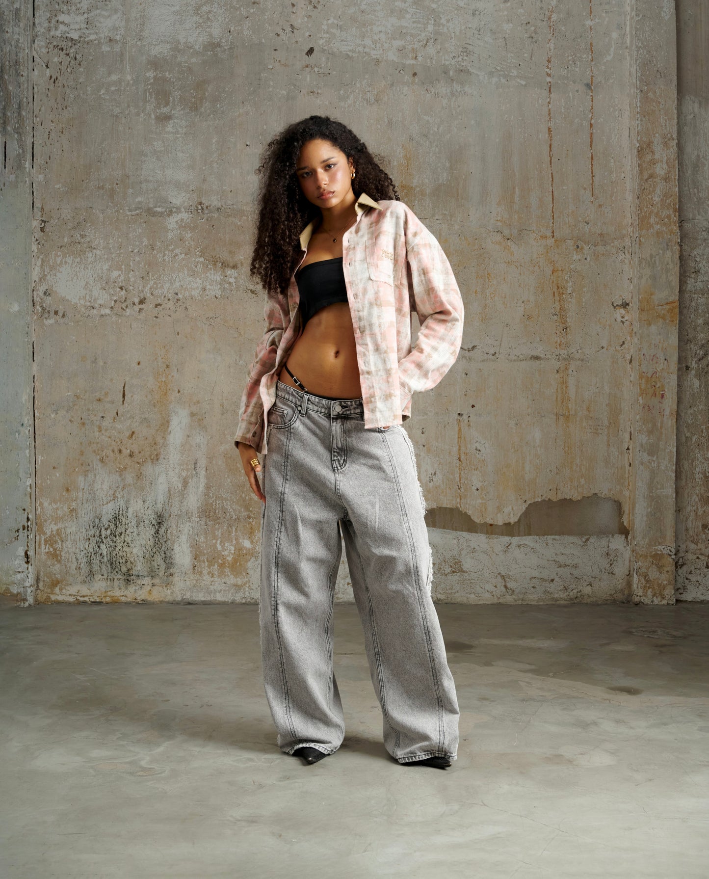 Erg19 - "Fnosverse" Jeans Wash - Gray