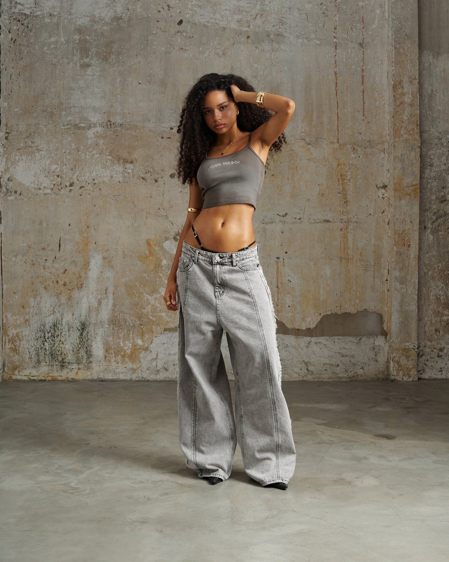 Erg19 - "Fnosverse" Jeans Wash - Gray