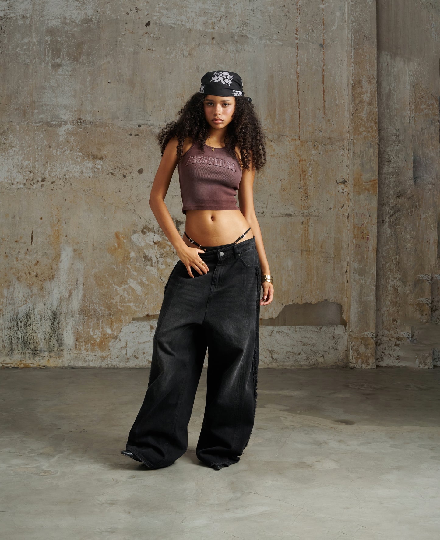 Twf3 - "Fnosverse" Tank Top Wash - Cherry