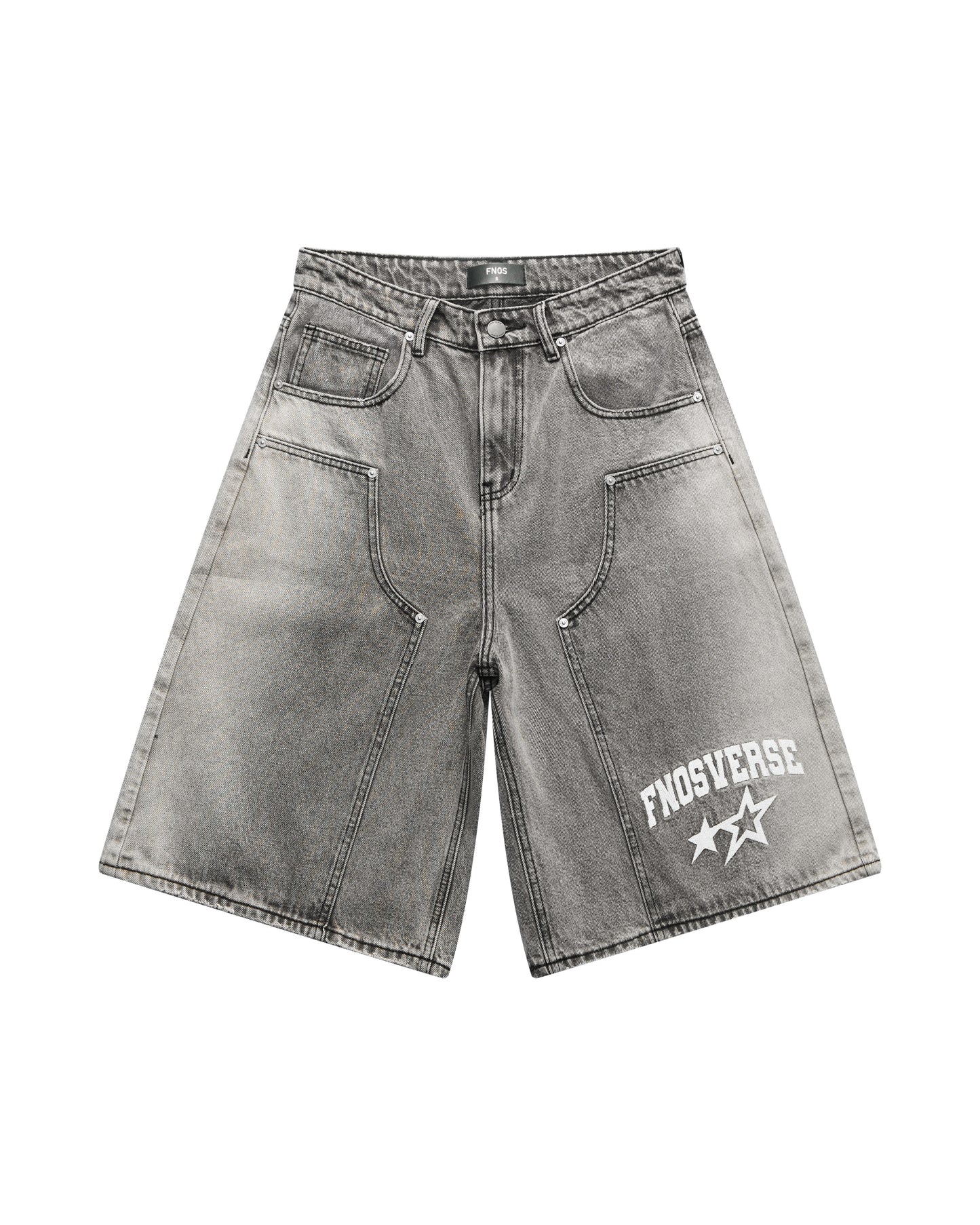 Bsj - "Fnosverse" Baggy Jorts Wash