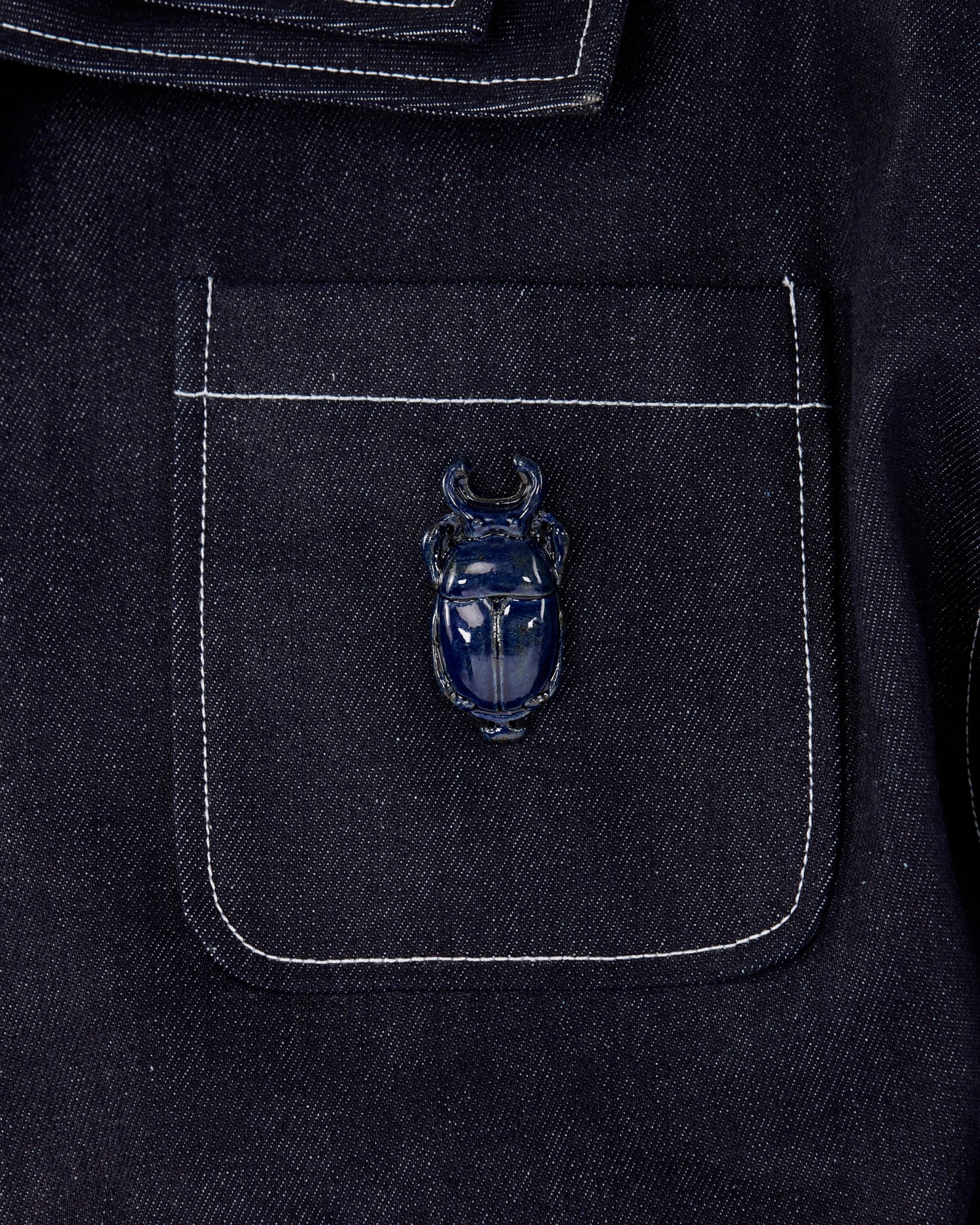 Blue Dream Denim Jacket Caotus Astoud