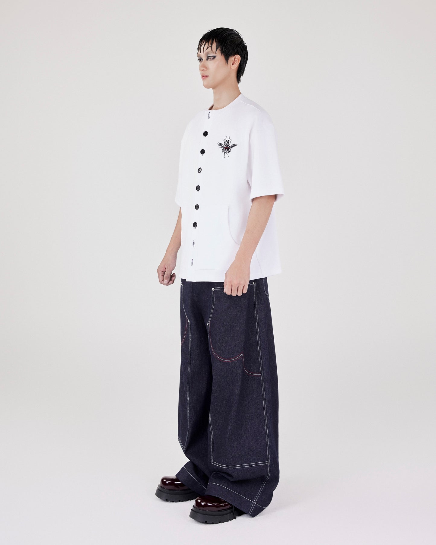 Beetle Button-Up Tee Caotus Astoud