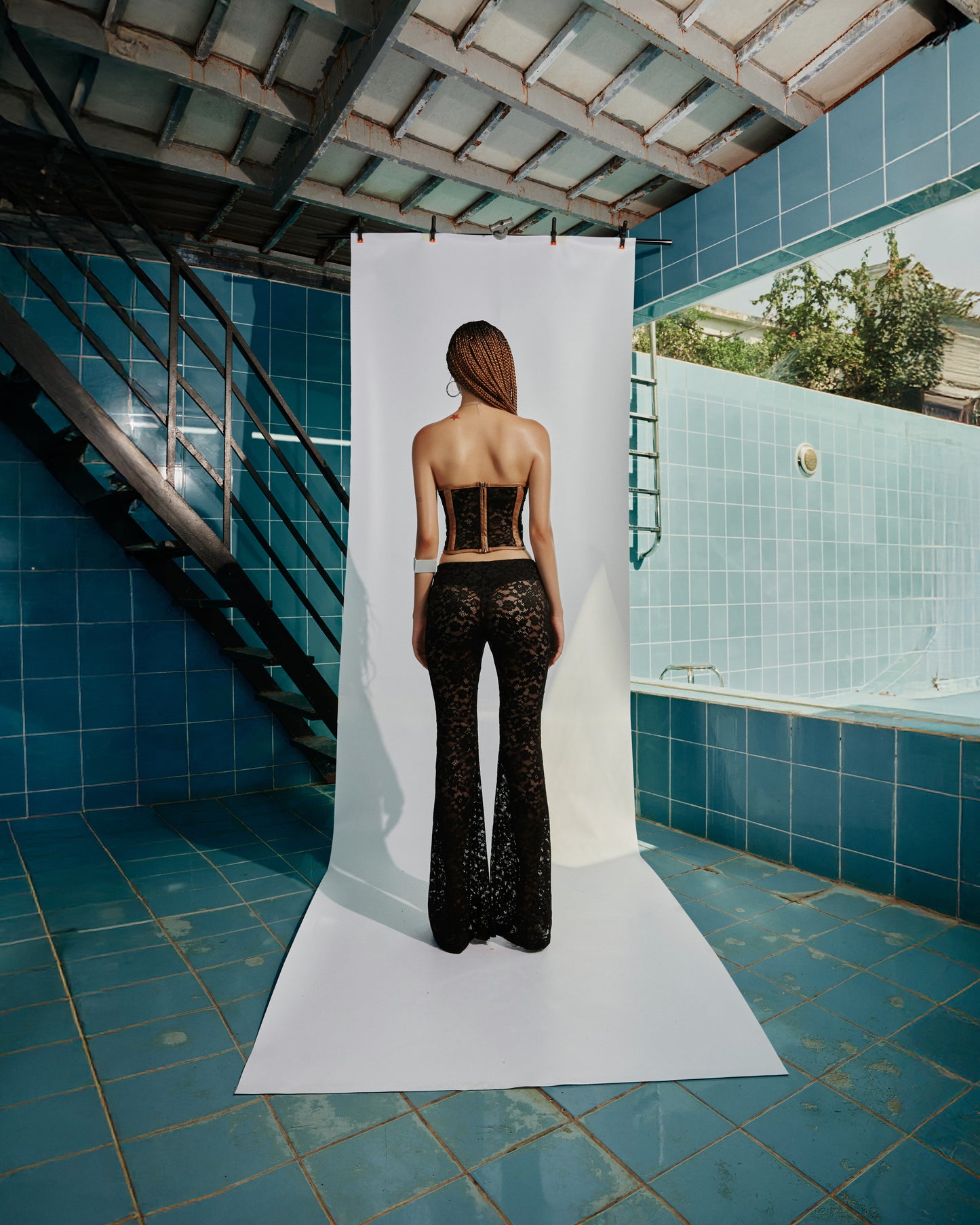 bae-black-lace-flared-pants tatichu astoud