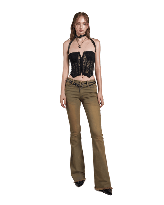 black-iunu-lace-ribbon-strap-corset-top tatichu astoud