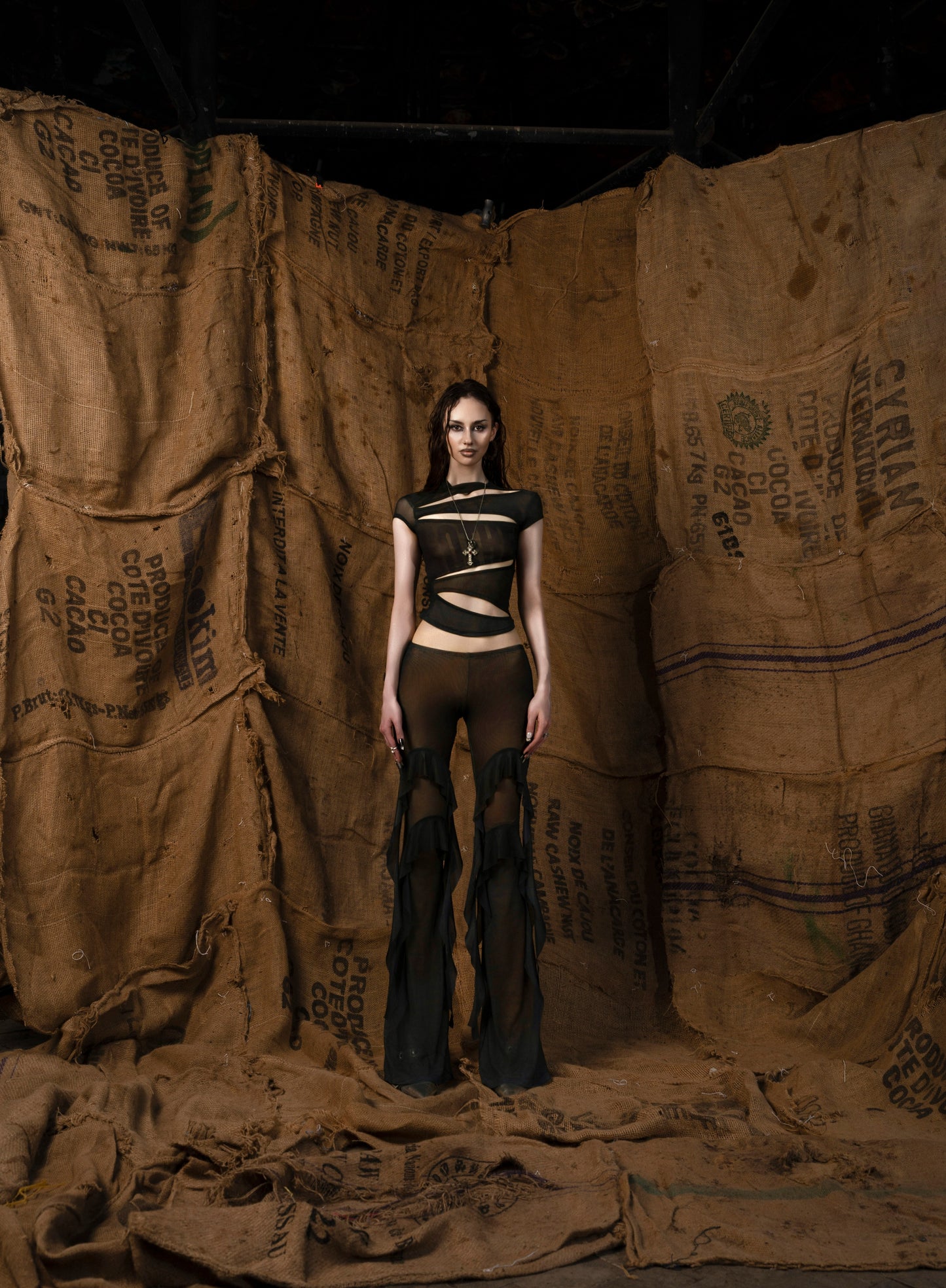 mother-ruffle-flared-long-pants tatichu astoud
