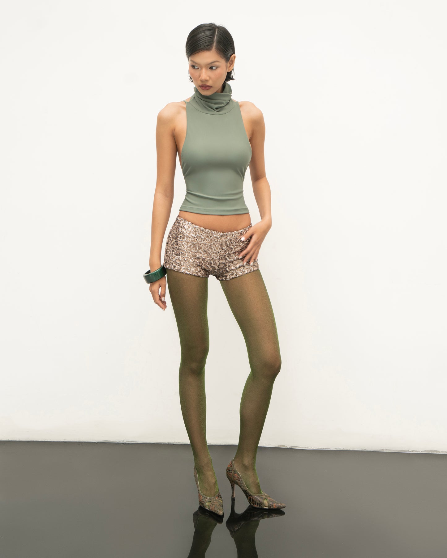 afterglow-booty-short-sequin dalya astoud
