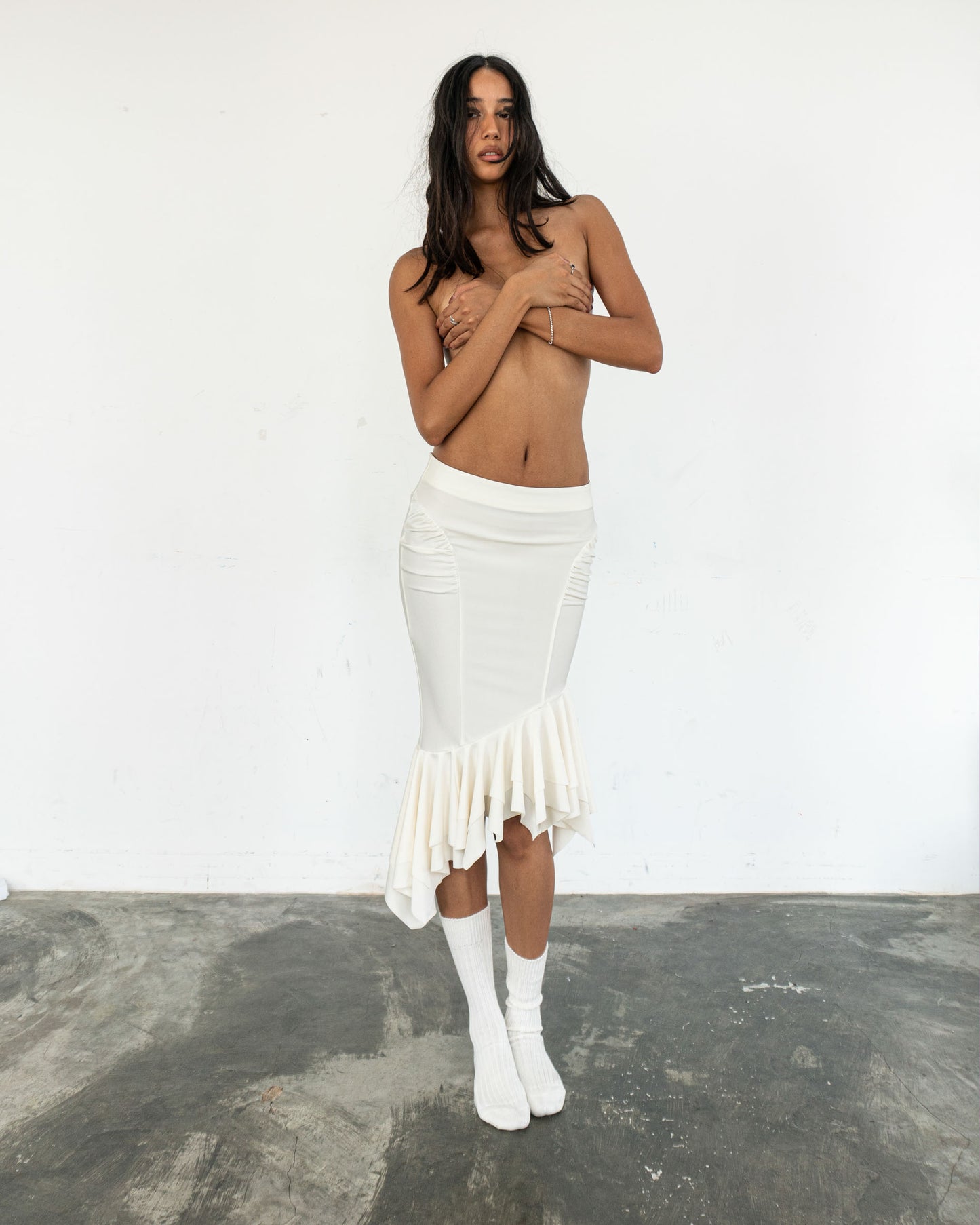 Off White Bayonetta Honey Skirt
