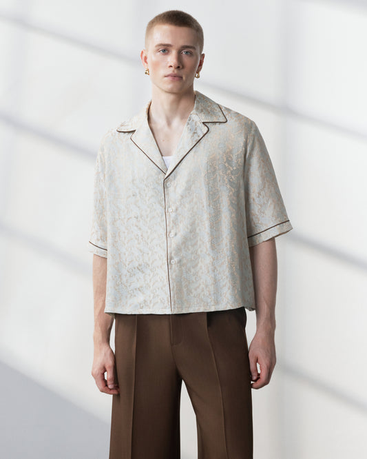 s25-mens-baby-blue-brown-silk-shirt fortythree astoud