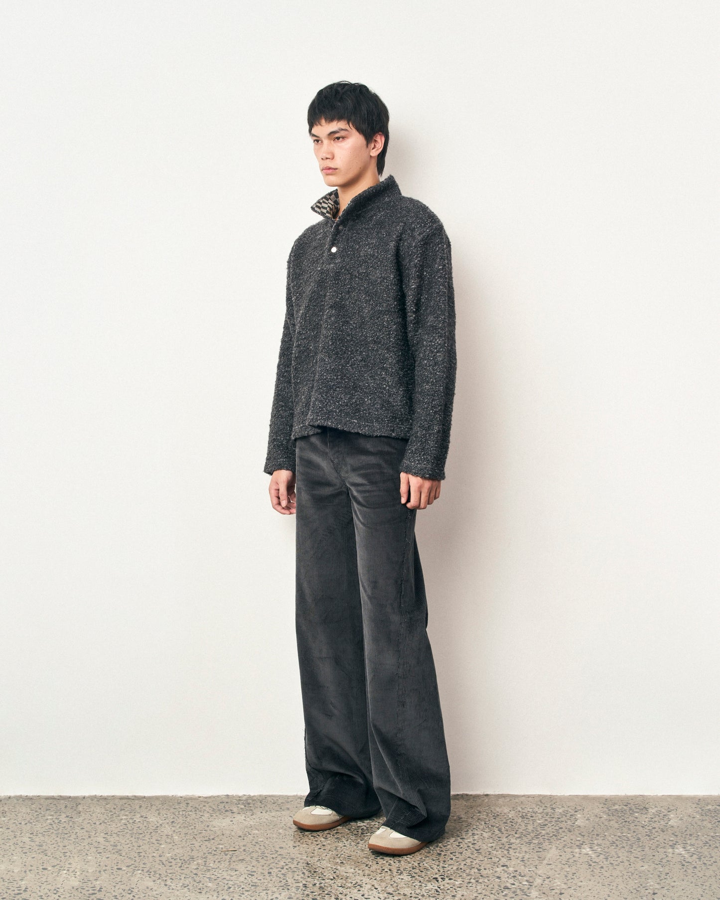 FRAGILE® Dark Gray Fleece Pullover fragile club astoud