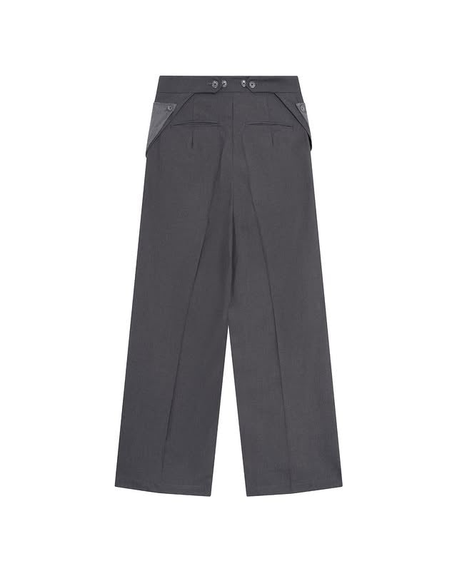 Layered-Pocket Trousers