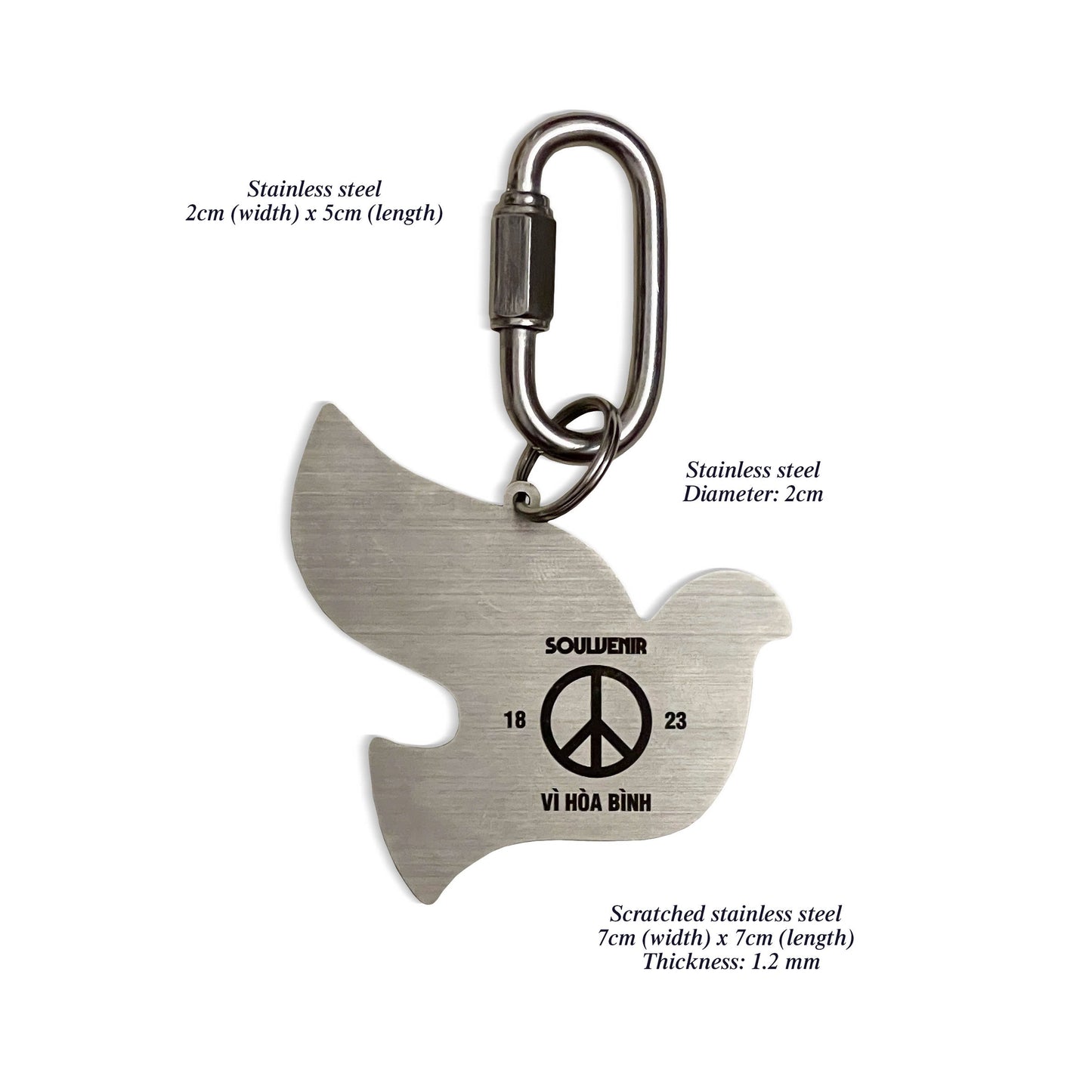 Hoà Bình Keychain