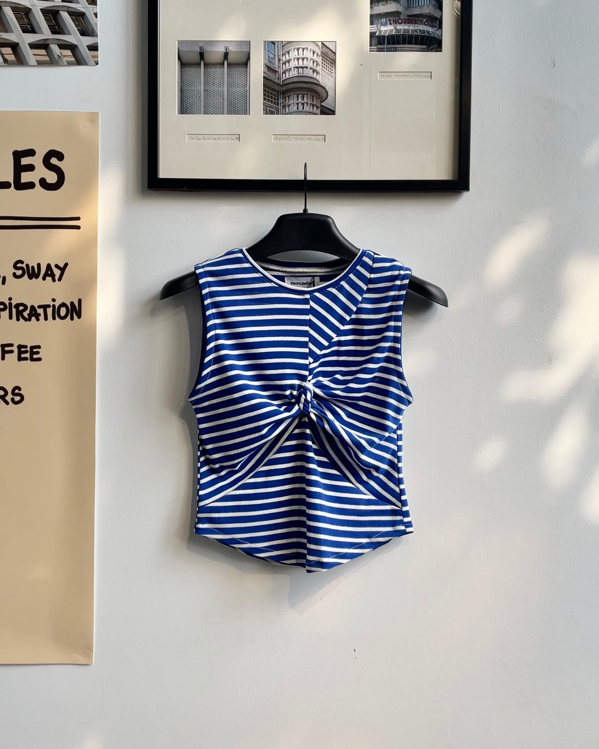 Blue Xao Xuyến Top