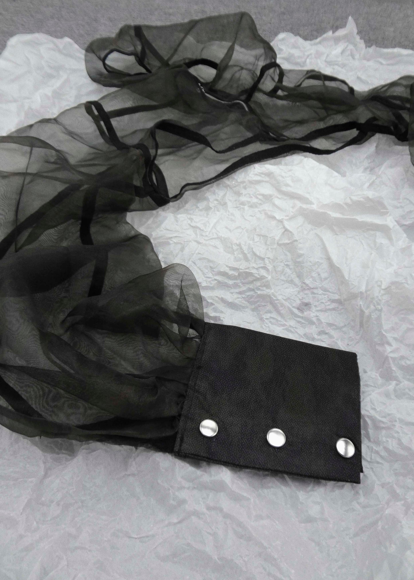 None See Through Croptop Jacket Tatichu Astoud
