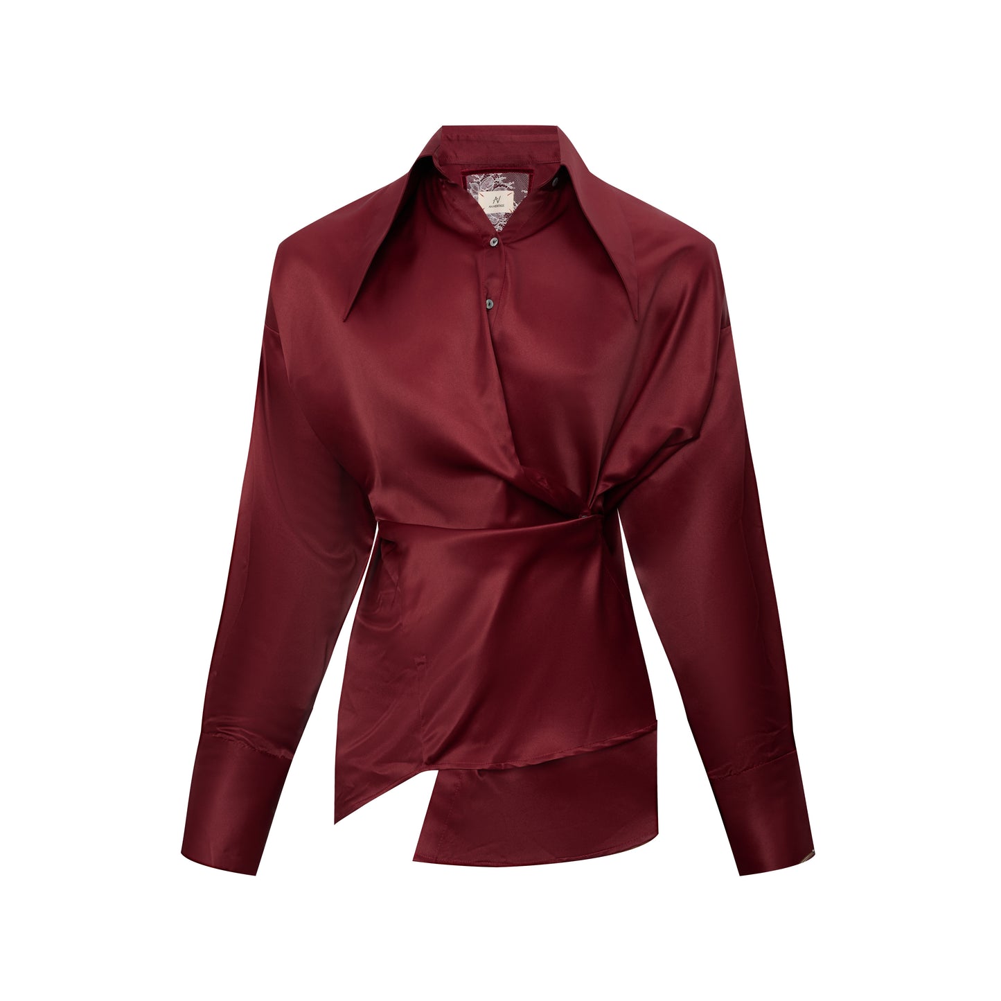 Red Tự Do Tafta Shirt