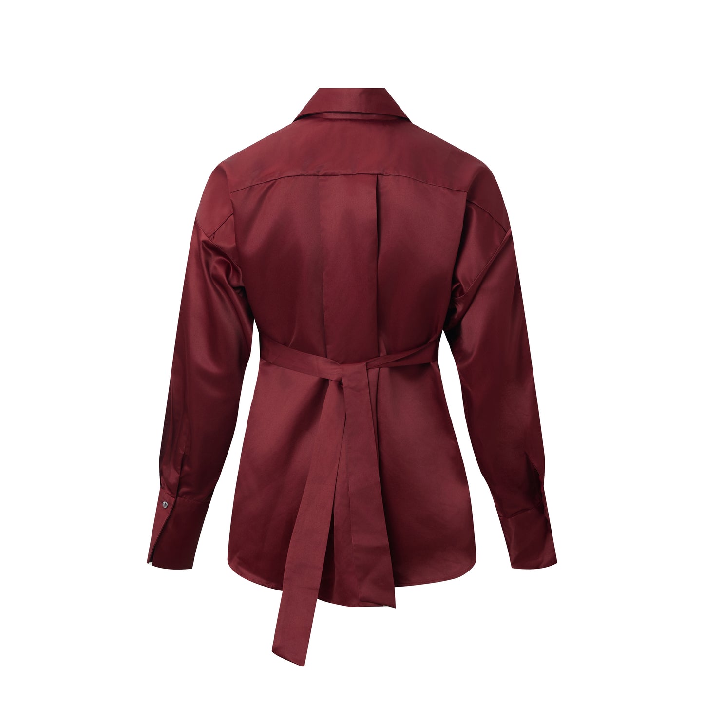 Red Tự Do Tafta Shirt