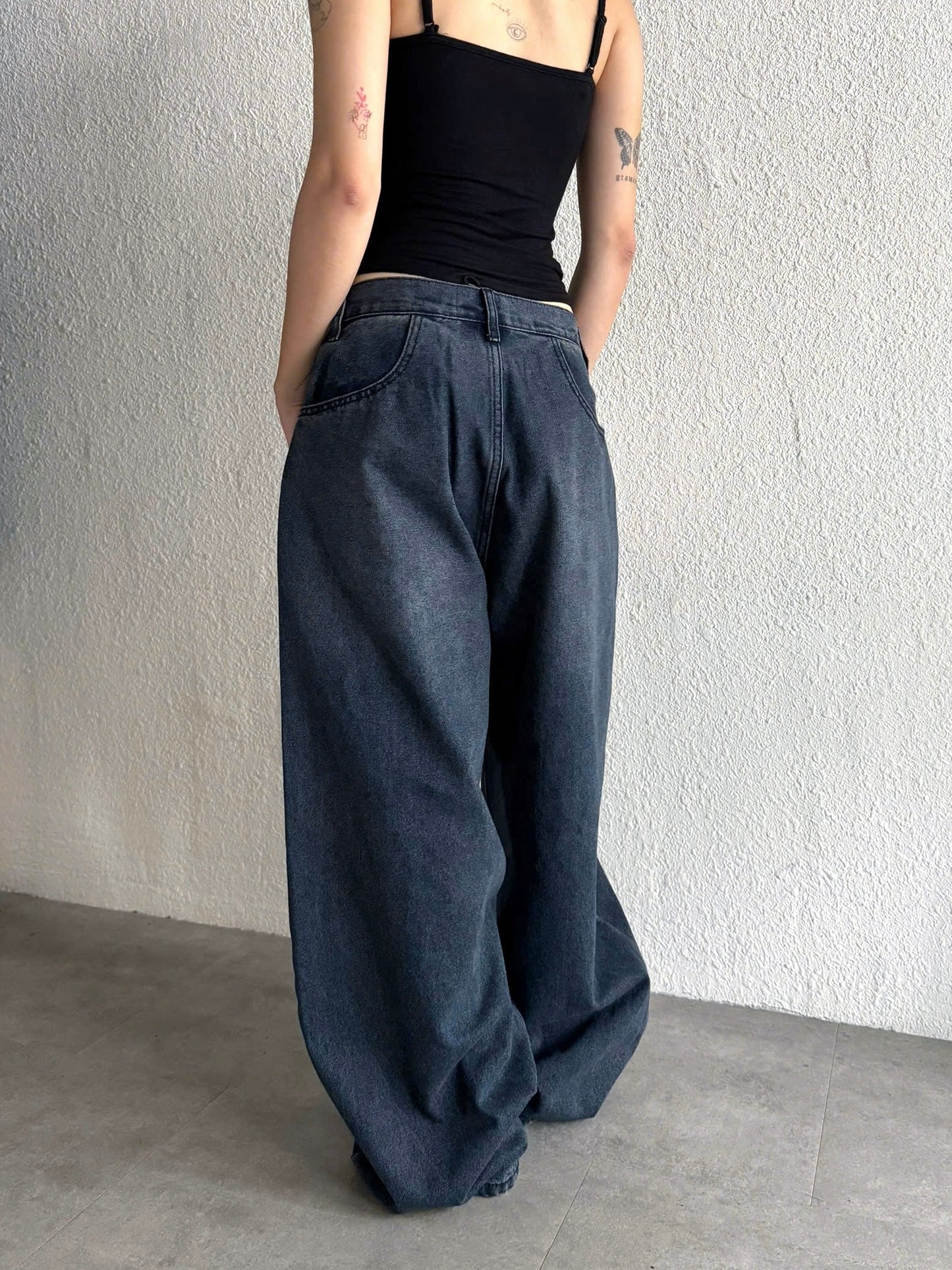 blue-cut-pocket-jeans the idiot astoud