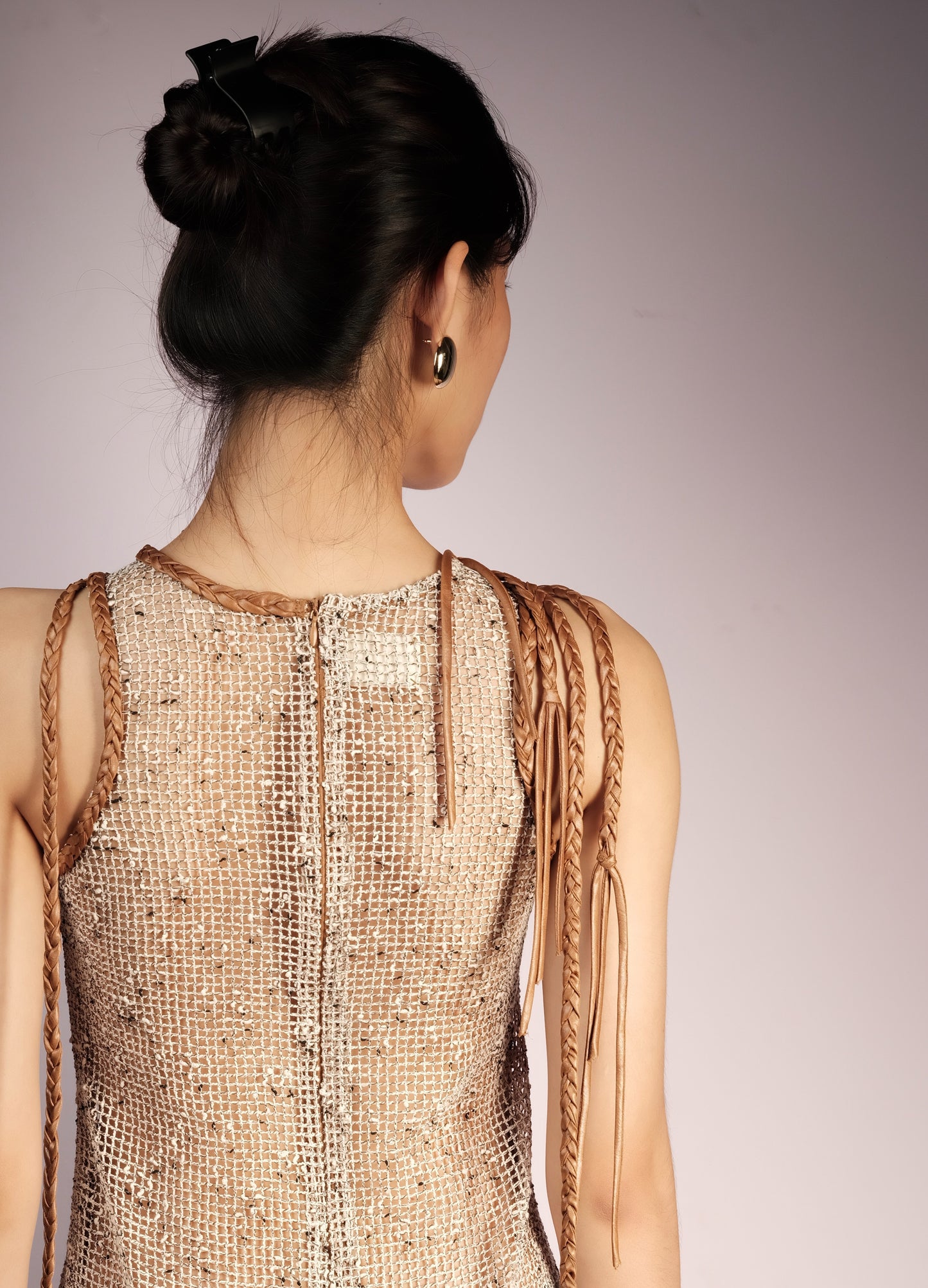 ngan-nga-mesh-halter-neck-midi-dress an heritage astoud