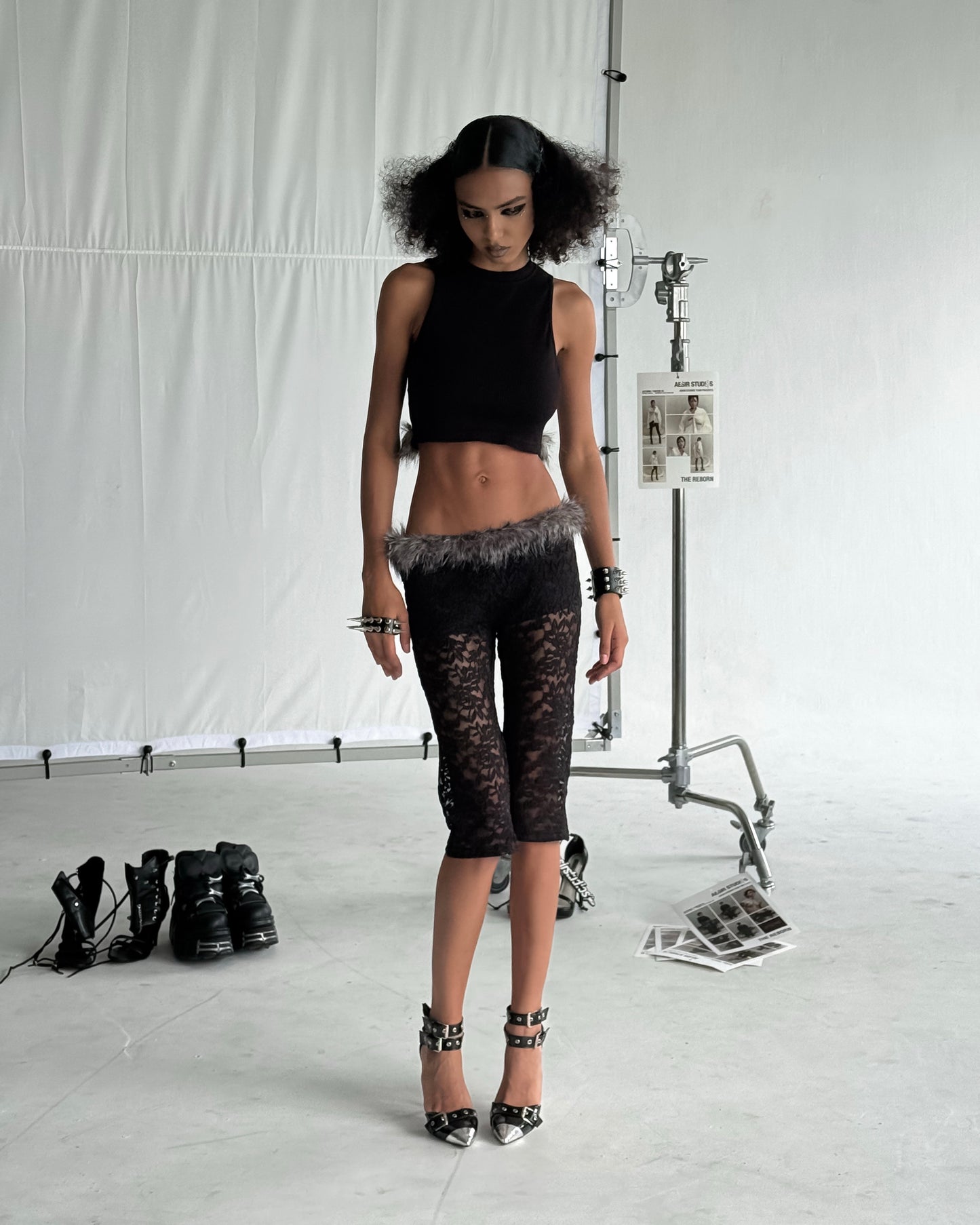 Freya - Faux fur - Legging aesir astoud