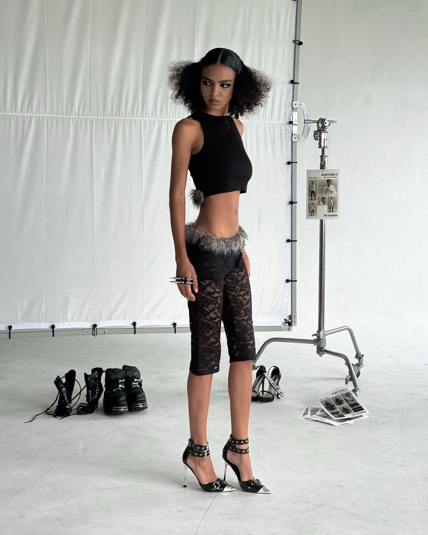 Freya - Faux fur - Legging aesir astoud