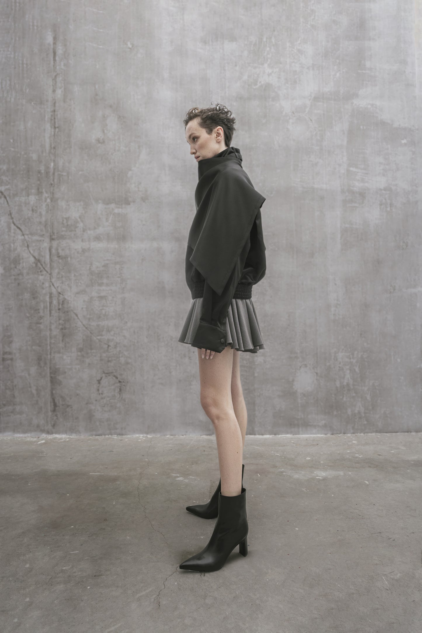 s25-unisex-black-taffeta-jacket fortythree astoud