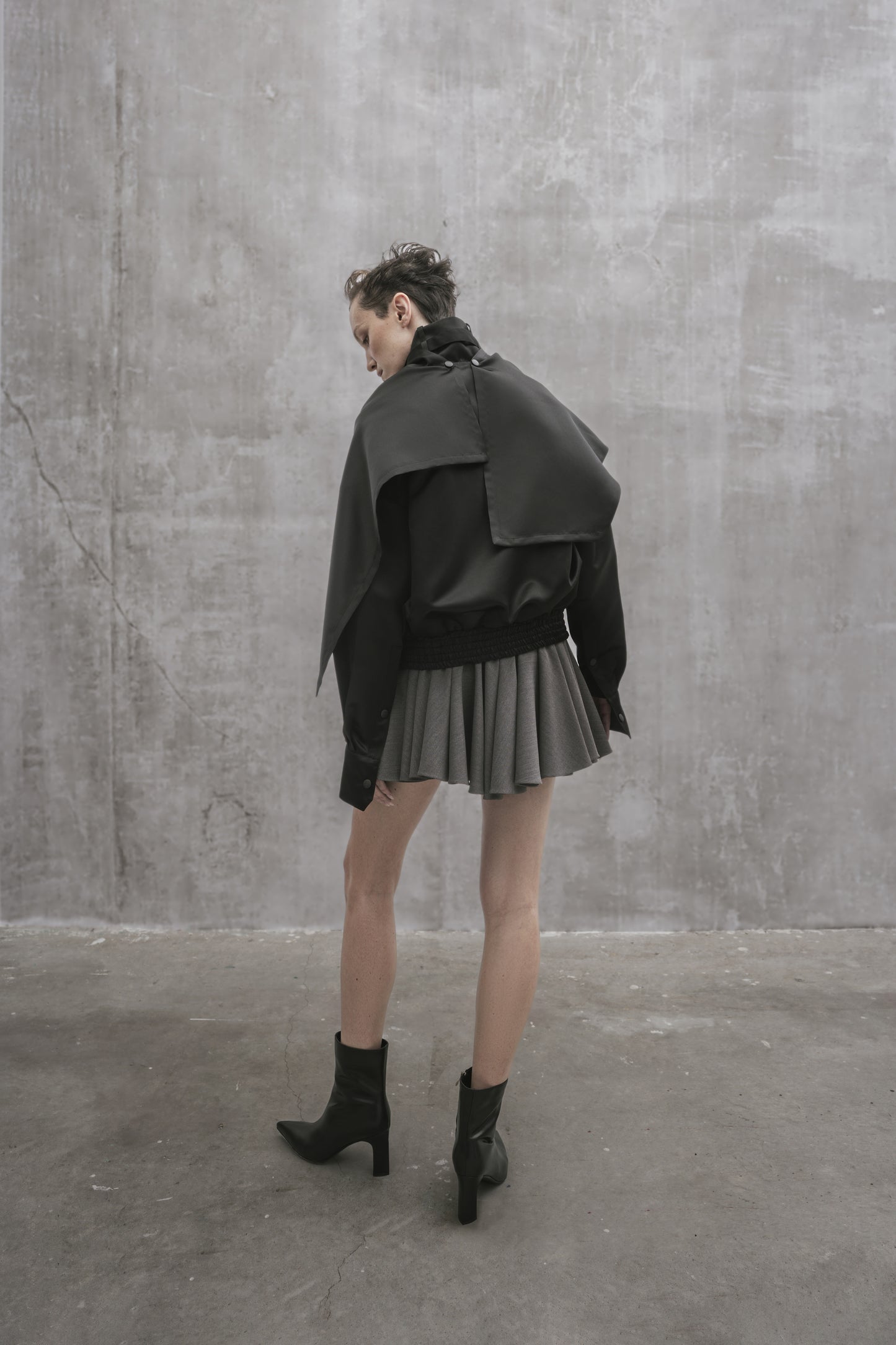 s25-unisex-black-taffeta-jacket fortythree astoud