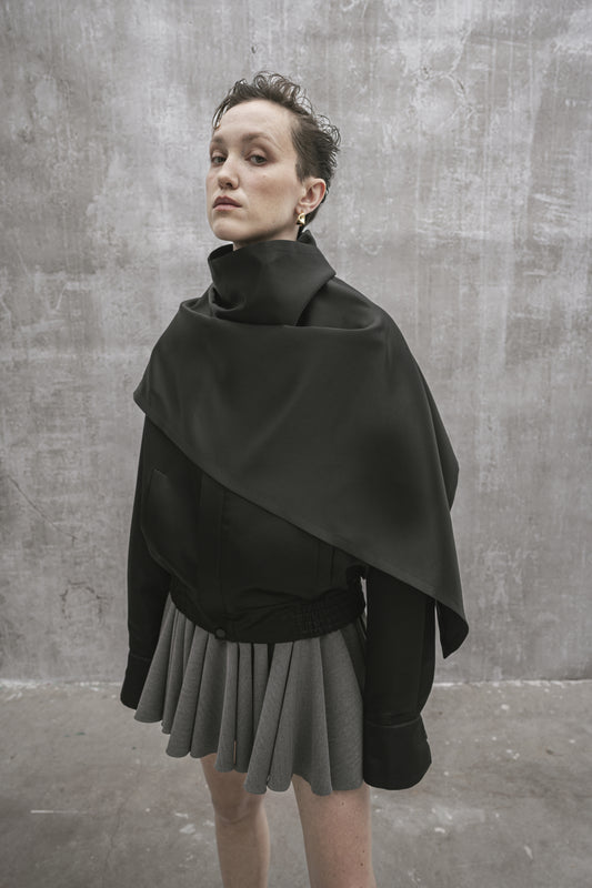 s25-unisex-black-taffeta-jacket fortythree astoud