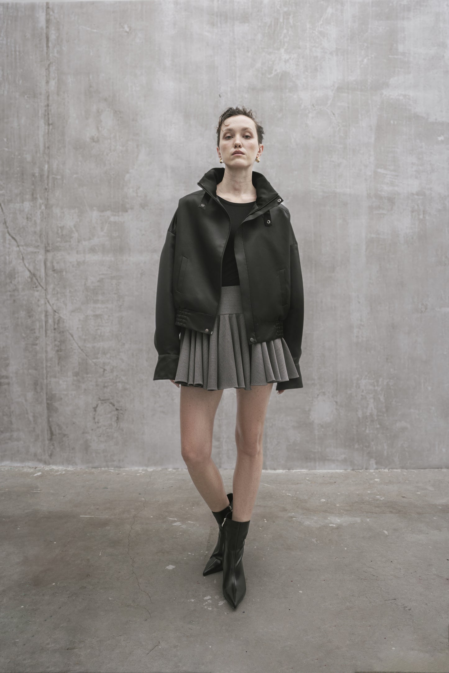 s25-unisex-black-taffeta-jacket fortythree astoud